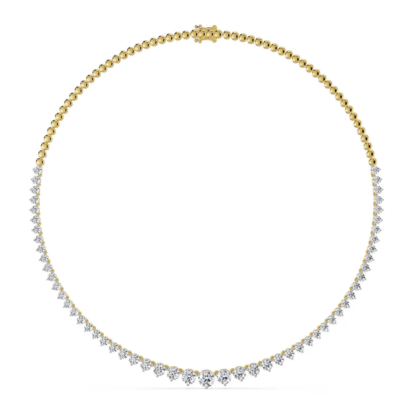 Lab Grown Diamond Tennis Necklace_in_stock