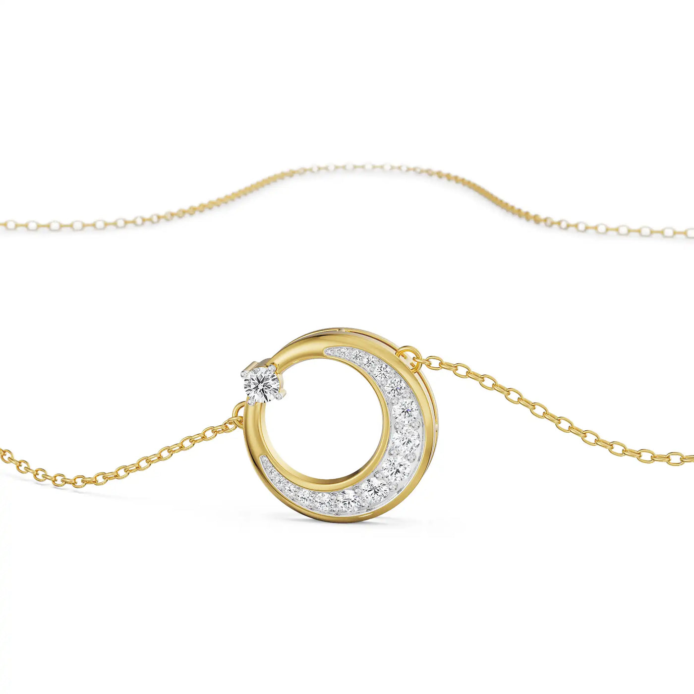 Night Sky Diamond Necklace
