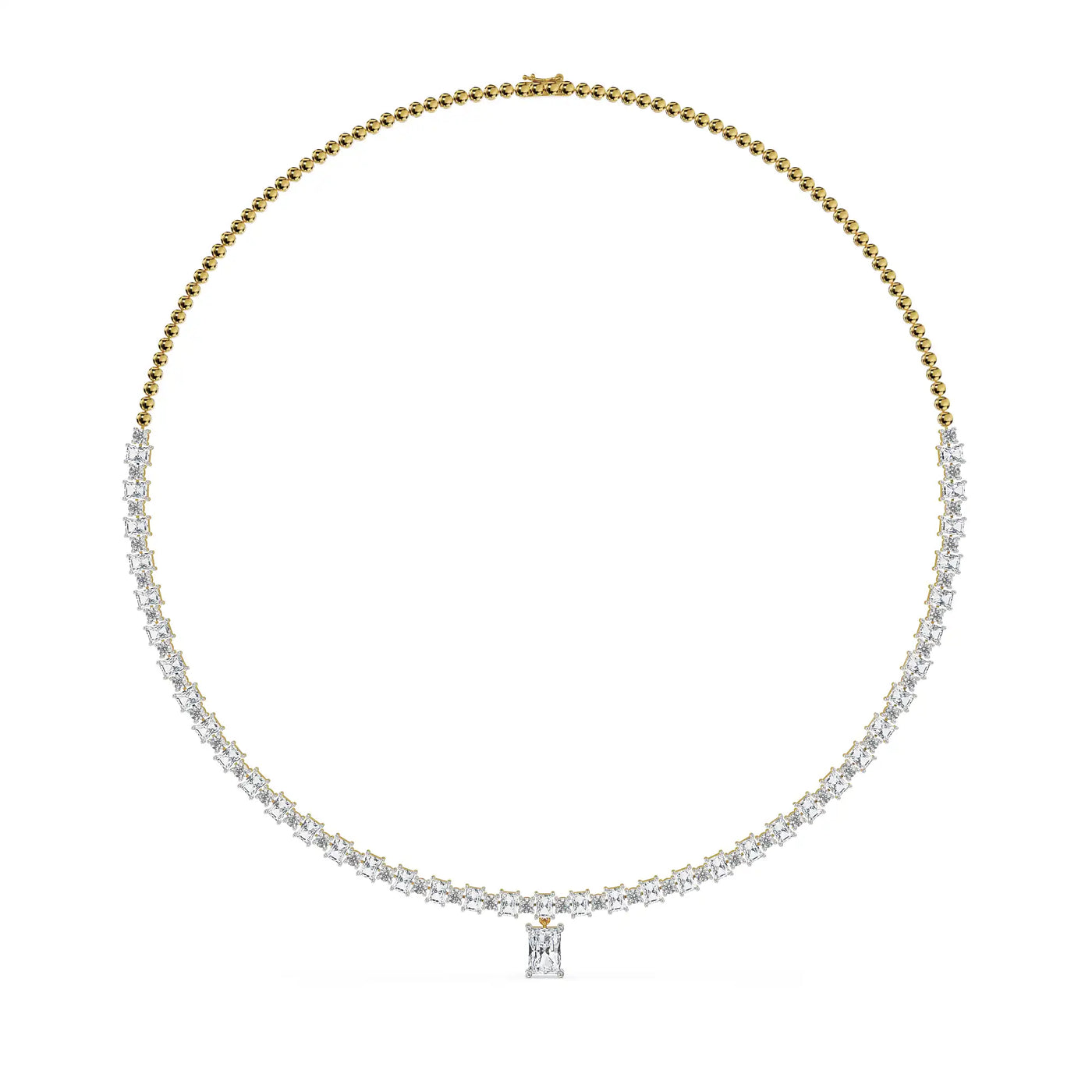 Celeste Lab Grown Diamond Tennis Necklace
