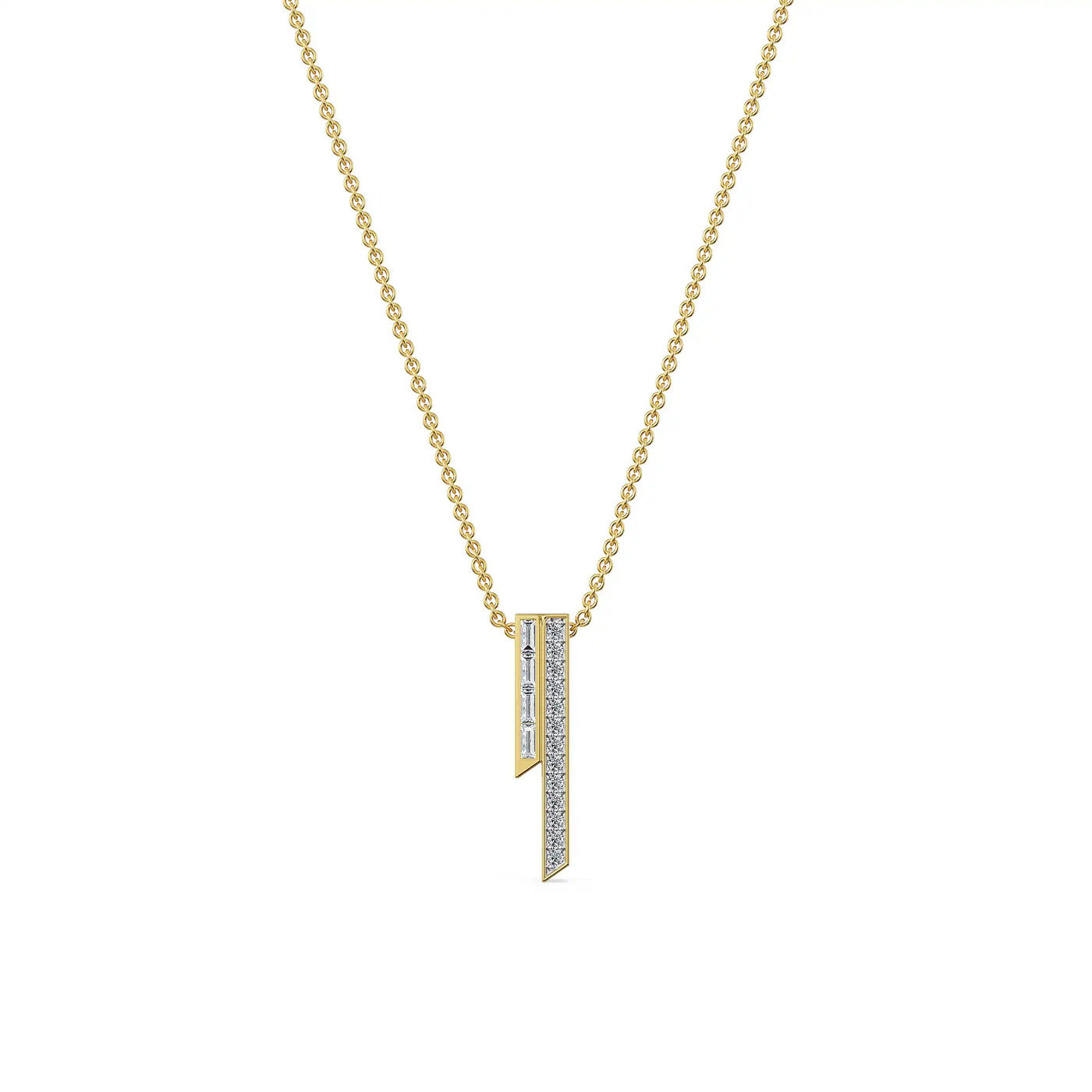 Skyline Lab Grown Diamond Necklace 9KT