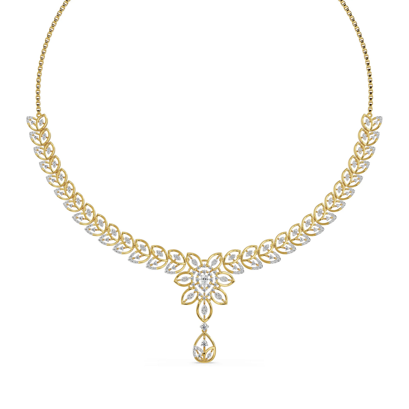 The Garden of Glow Lab Grown Diamond Necklace