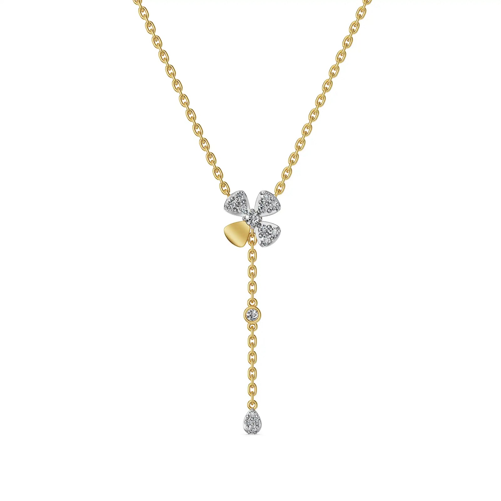 Blossom Cluster Cascade Lab Grown Diamond Necklace
Prospective View