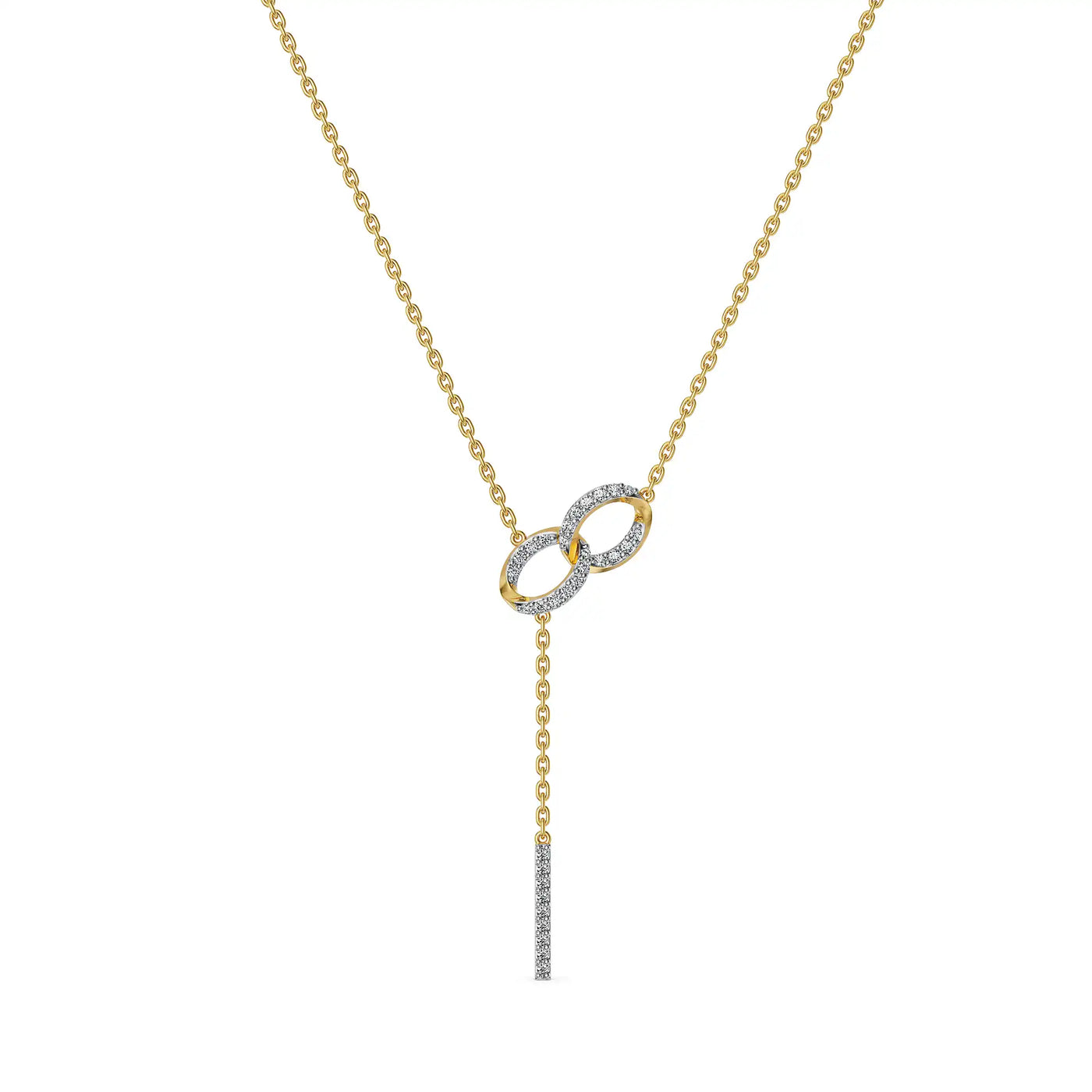 Eternal Link Infinity Lab Grown Diamond Necklace