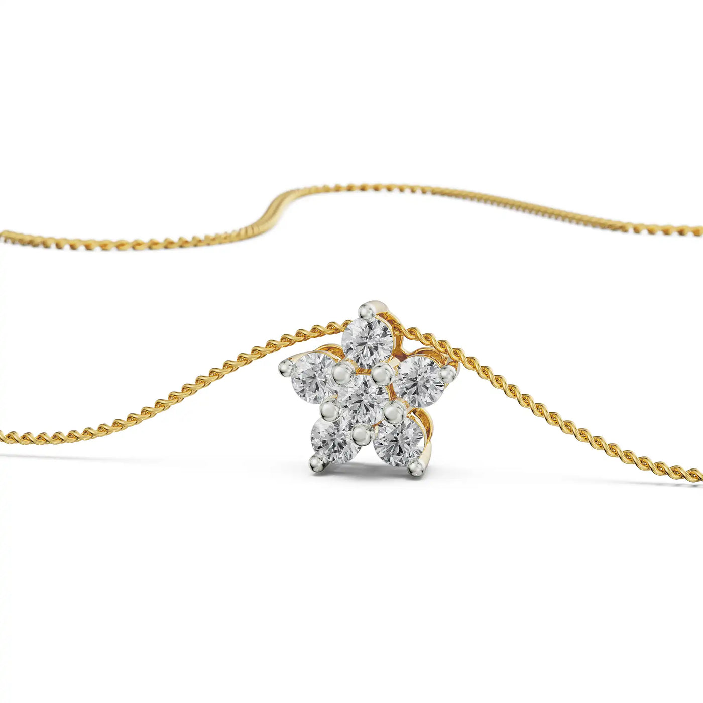 Mosi Leaf Diamond Pendant_in_stock