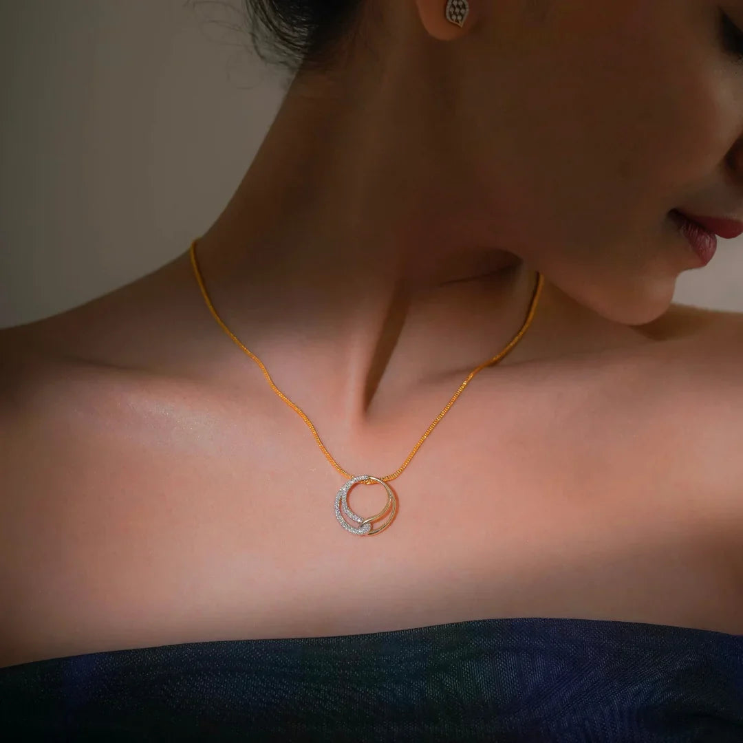 Agastya Diamond Pendant