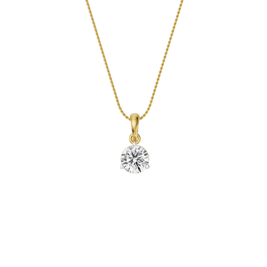 1 CT Classic Diamond Pendant