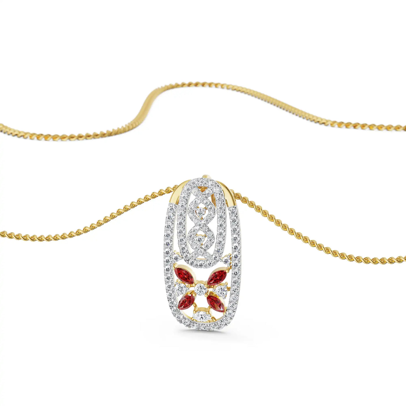 Tira Lab Grown Diamond Pendant