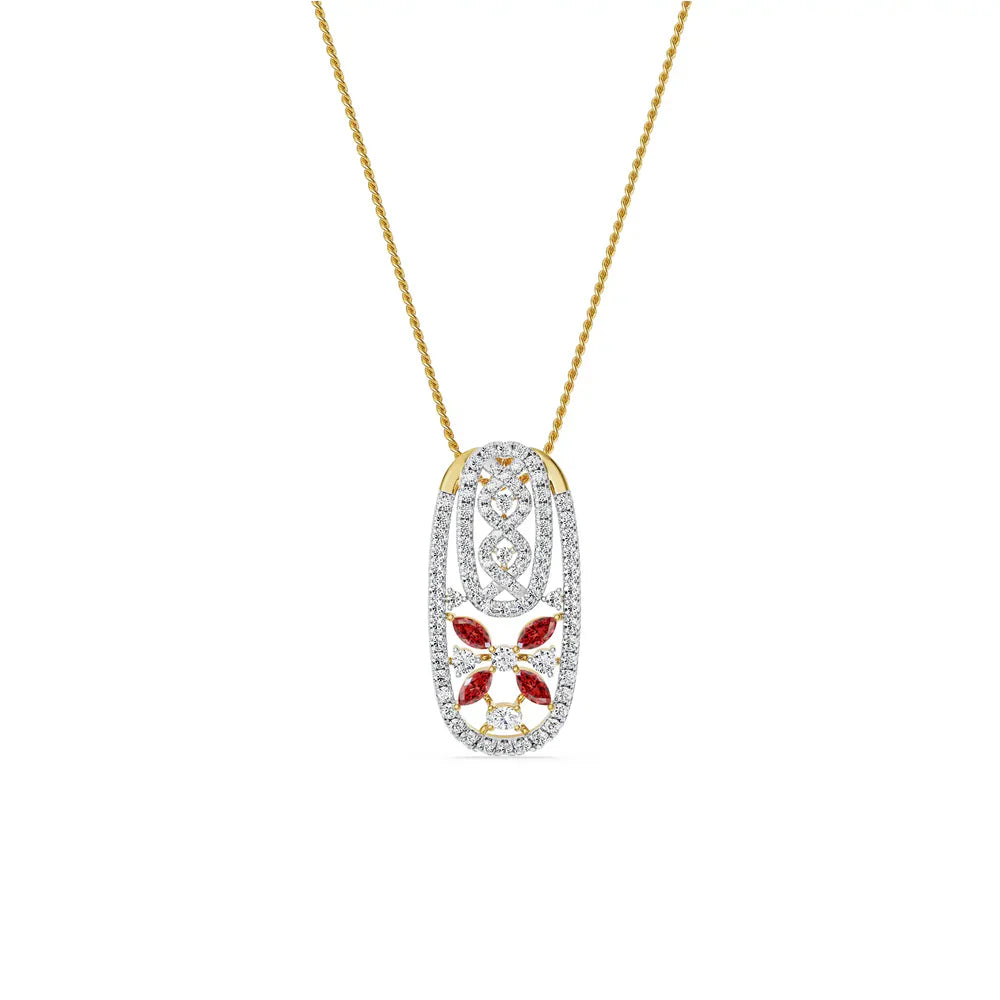 Tira Lab Grown Diamond Pendant_in_stock
