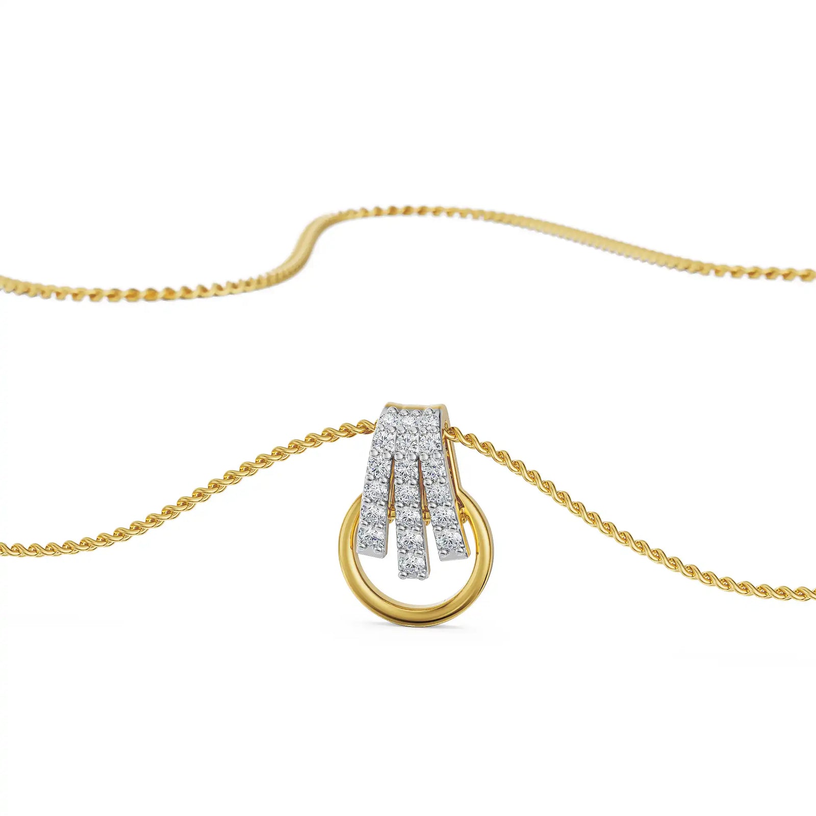 Luminous Lab Grown Diamond Pendant