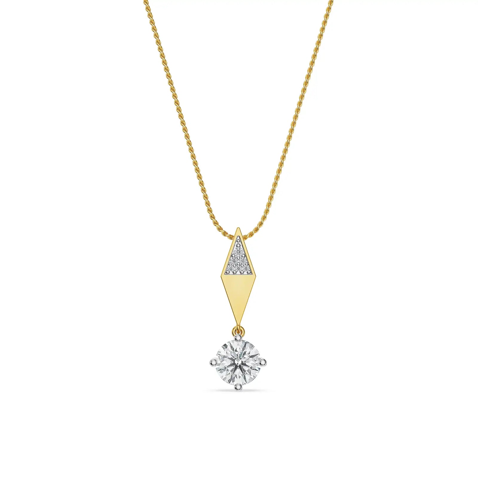 Harlow Solitaire Lab Grown Diamond Pendant