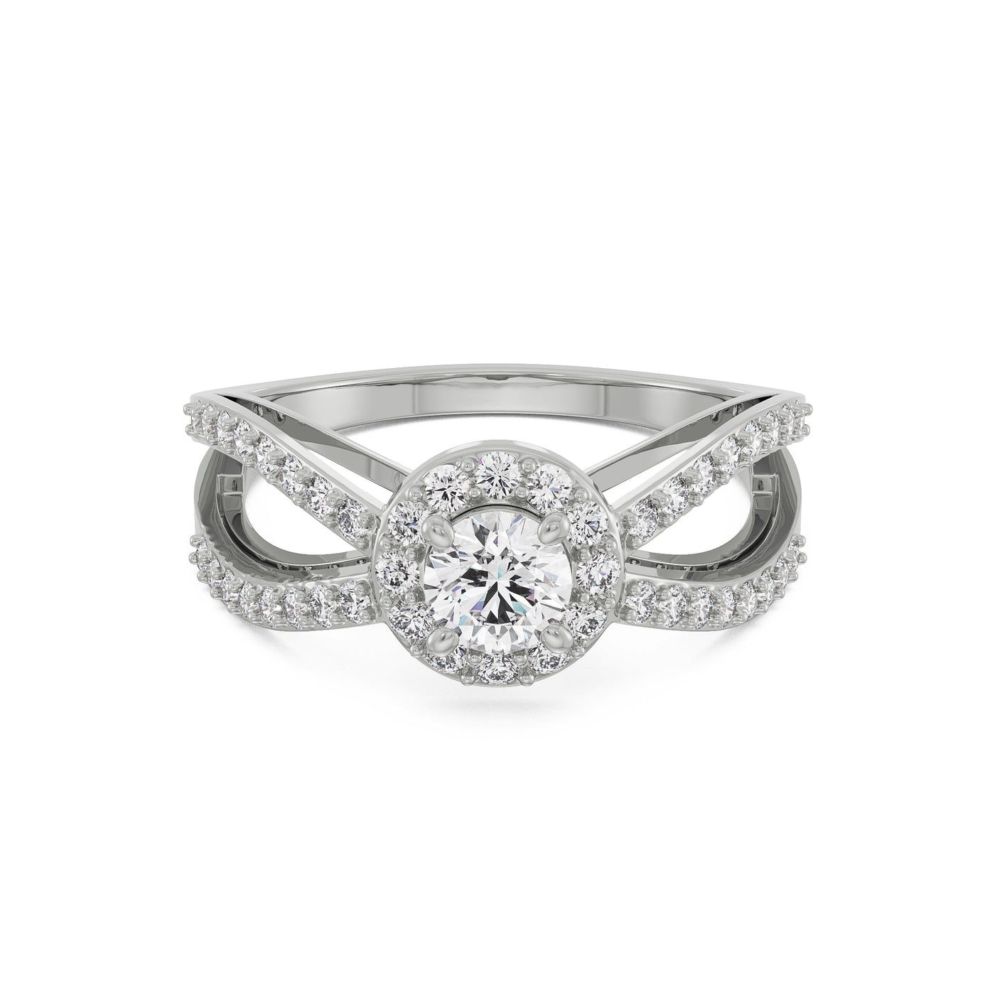 Royal Crown Lab Grown Diamond Ring 9KT