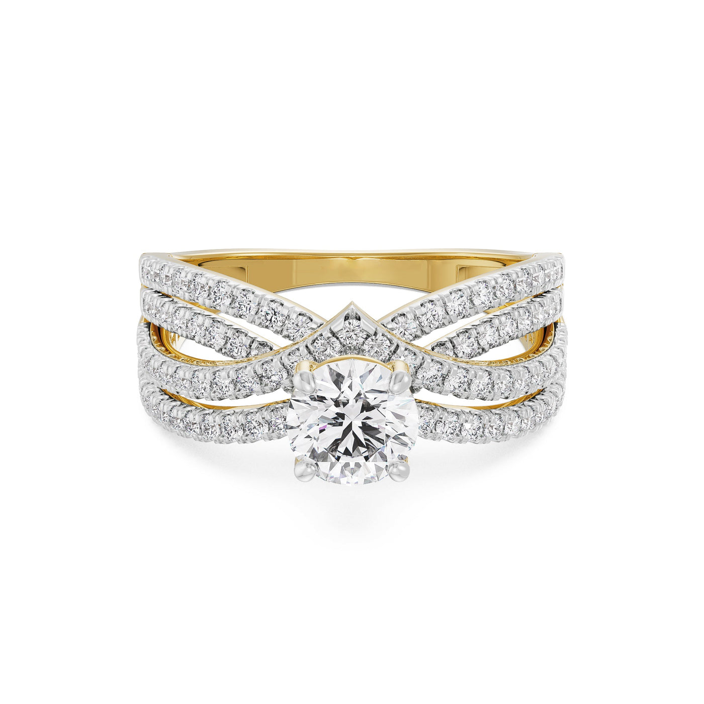 Regal Splendor Lab Grown Diamond Ring