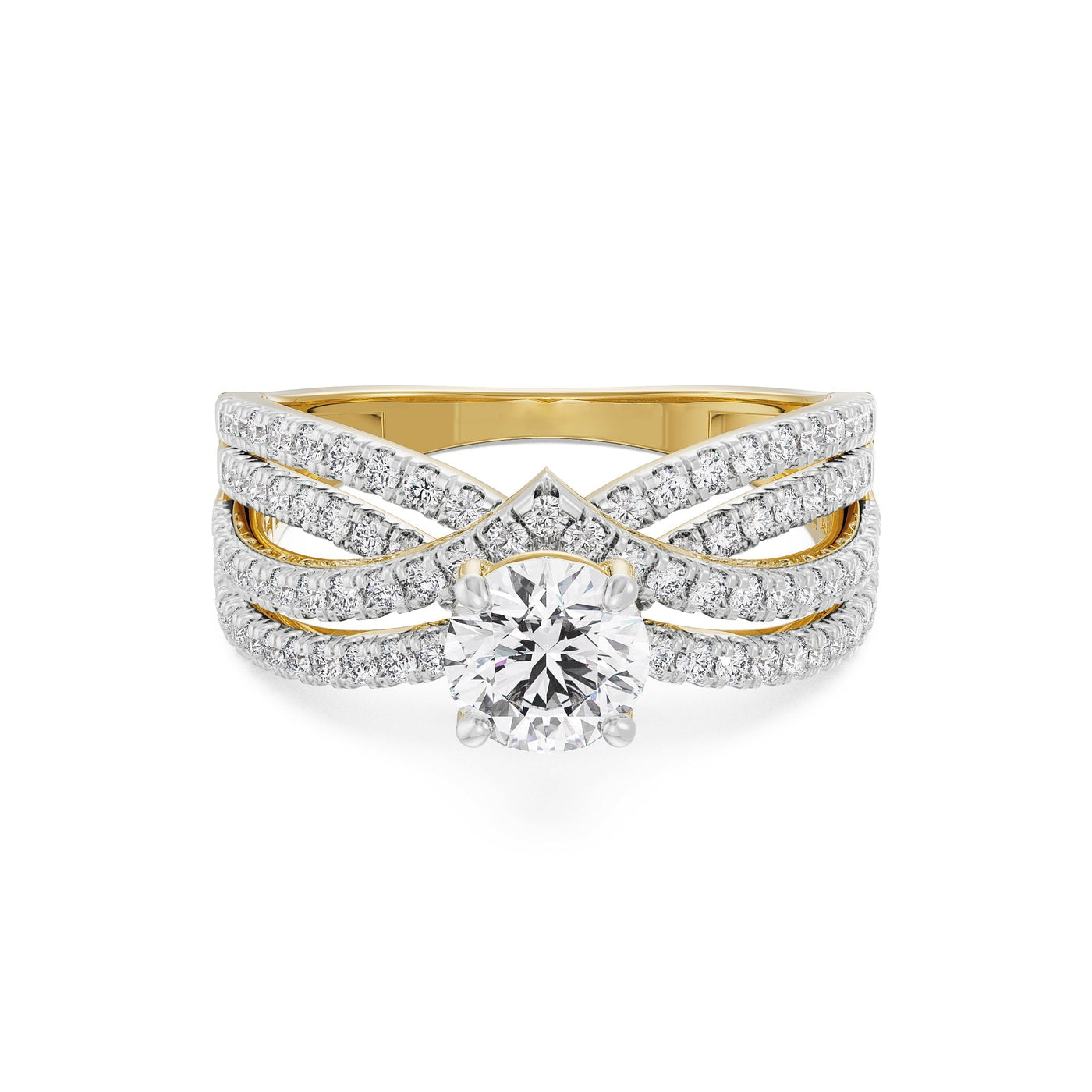 Regal Splendor Lab Grown Diamond Ring 9KT