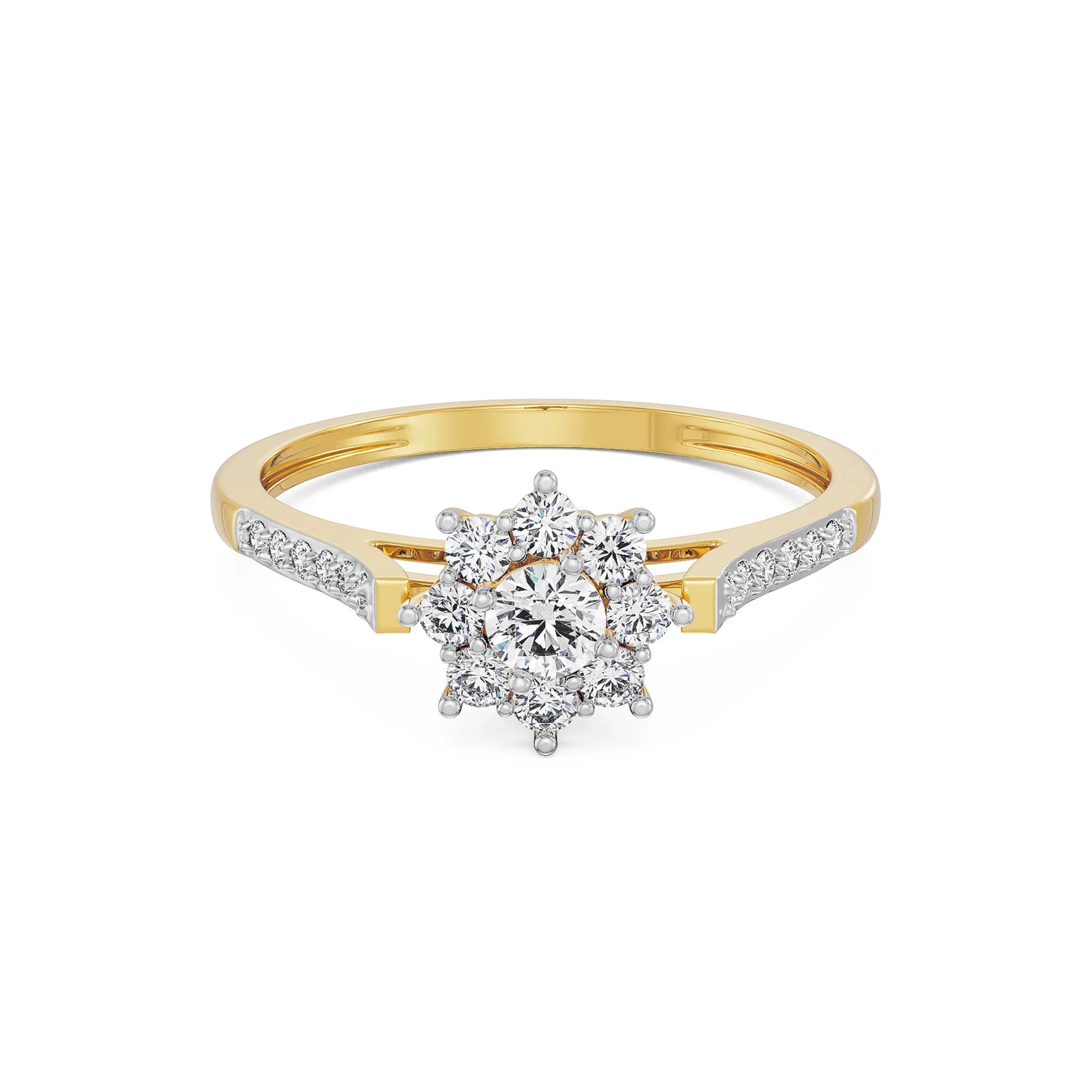 Radiant Reverie Lab Grown Diamond Ring 9KT