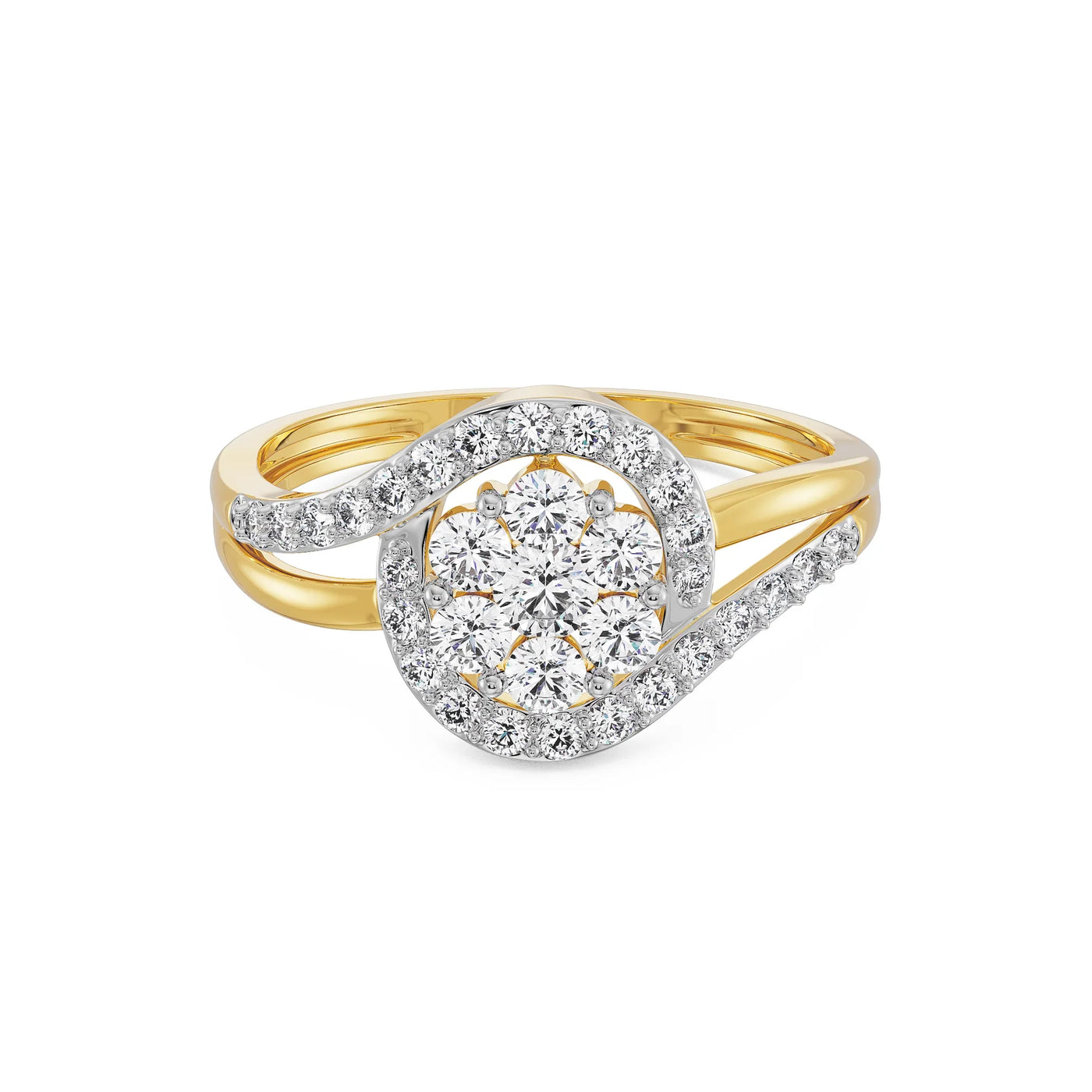 Timeless Glamour Lab Grown Diamond Ring 9KT