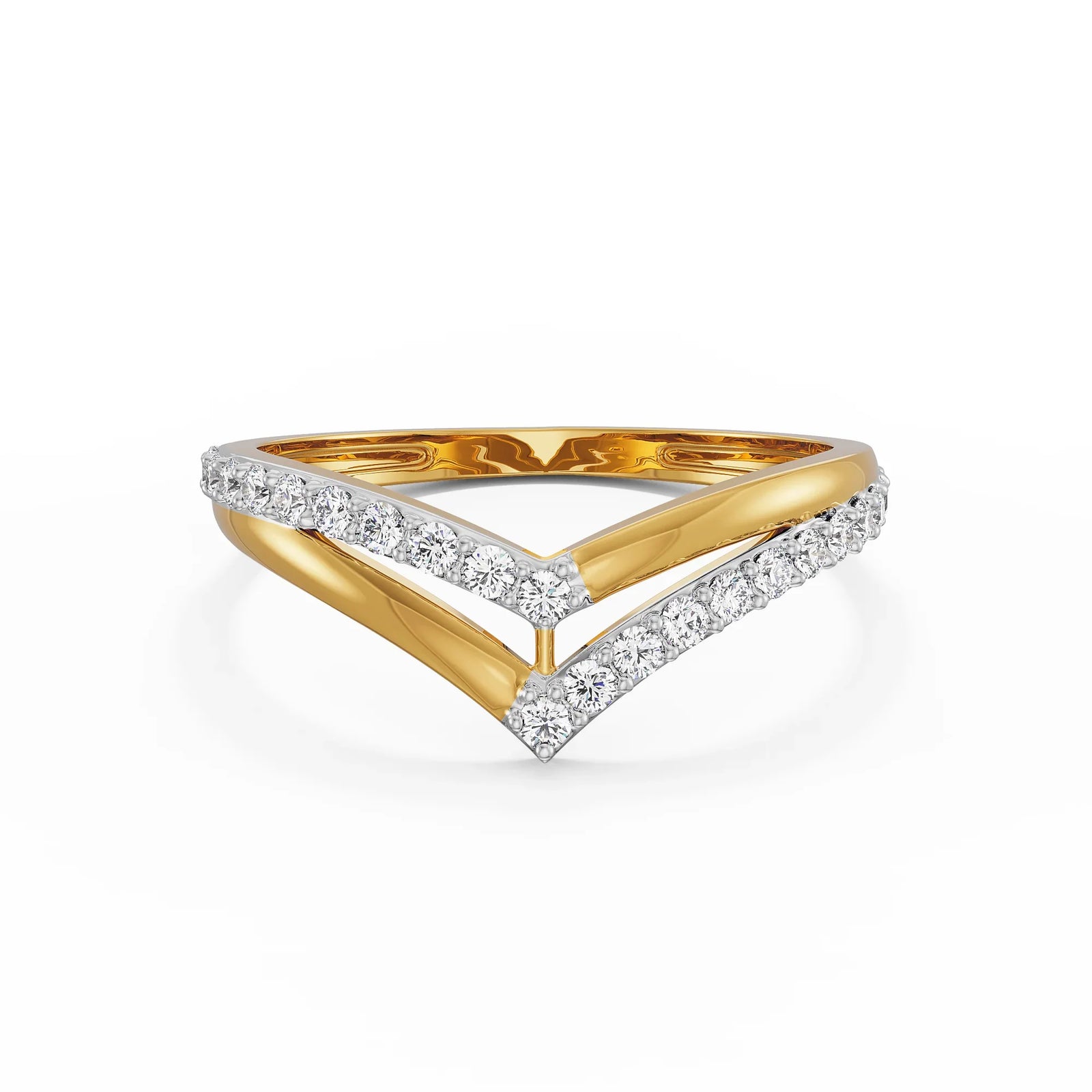 Divine V Lab Grown Diamond Ring_in-stock