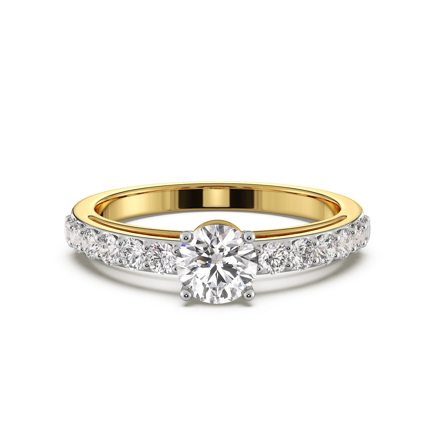 Dazzling Lab Grown Diamond Ring 9KT