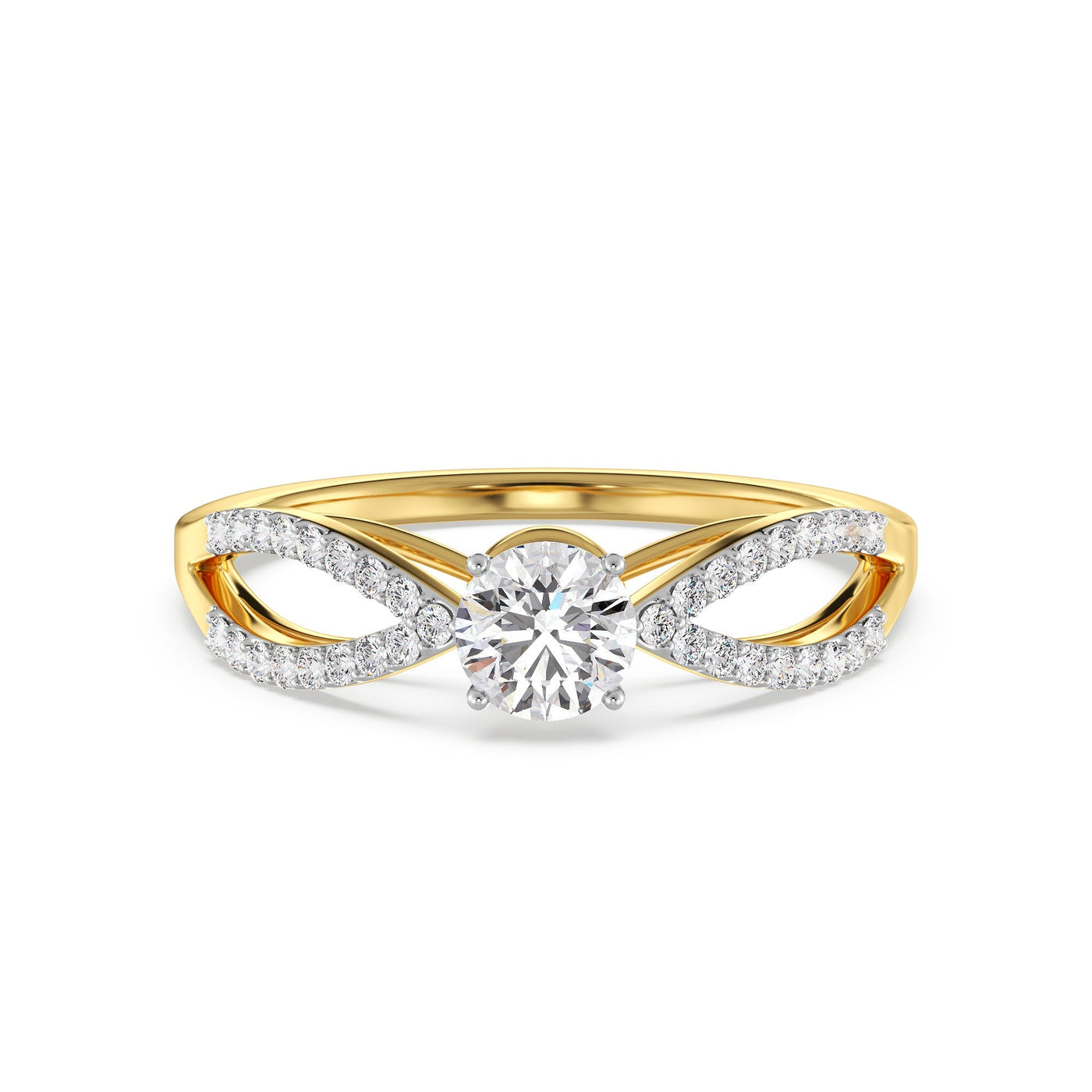 Forever Solitaire Lab Grown Diamond Ring 9KT