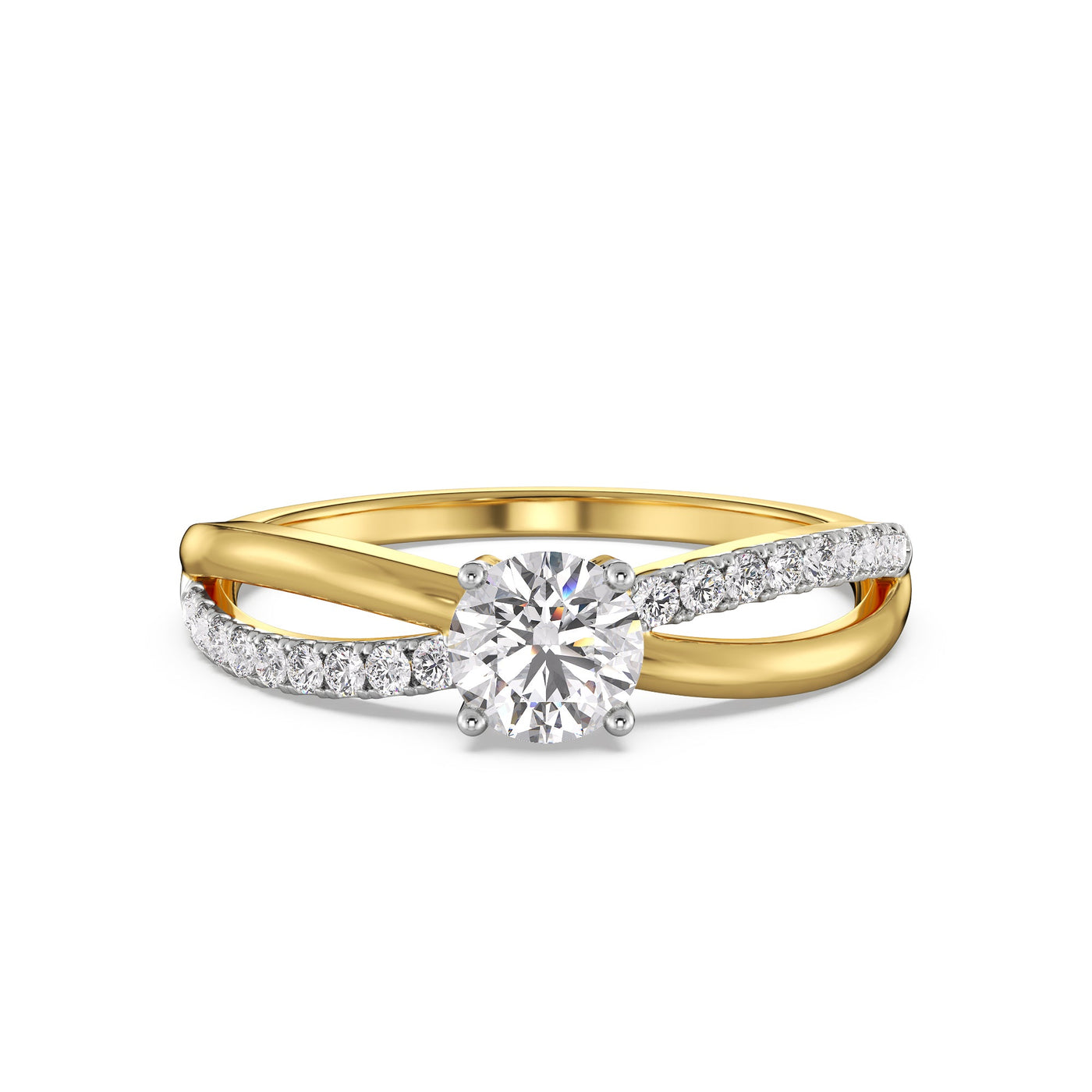 Clustered Brilliance Diamond Ring_in_stock