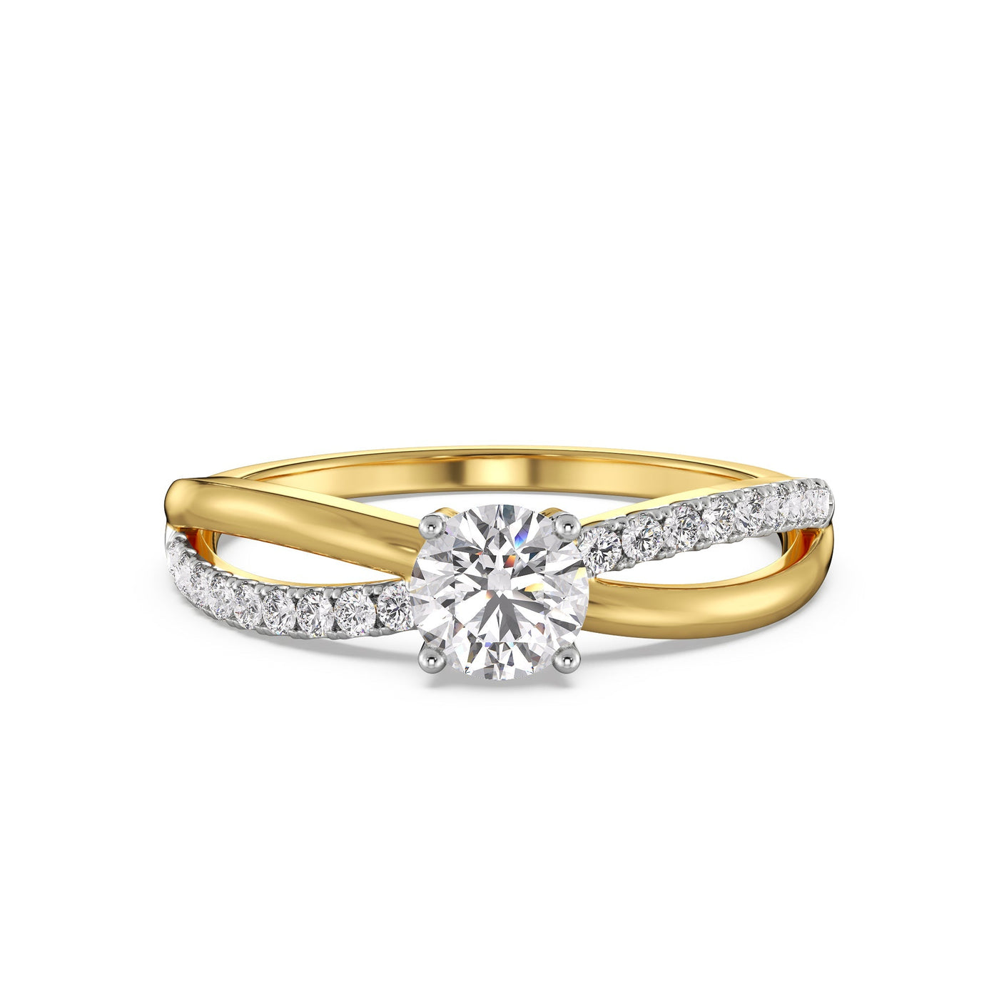 Clustered Brilliance Lab Grown Diamond Ring 9KT