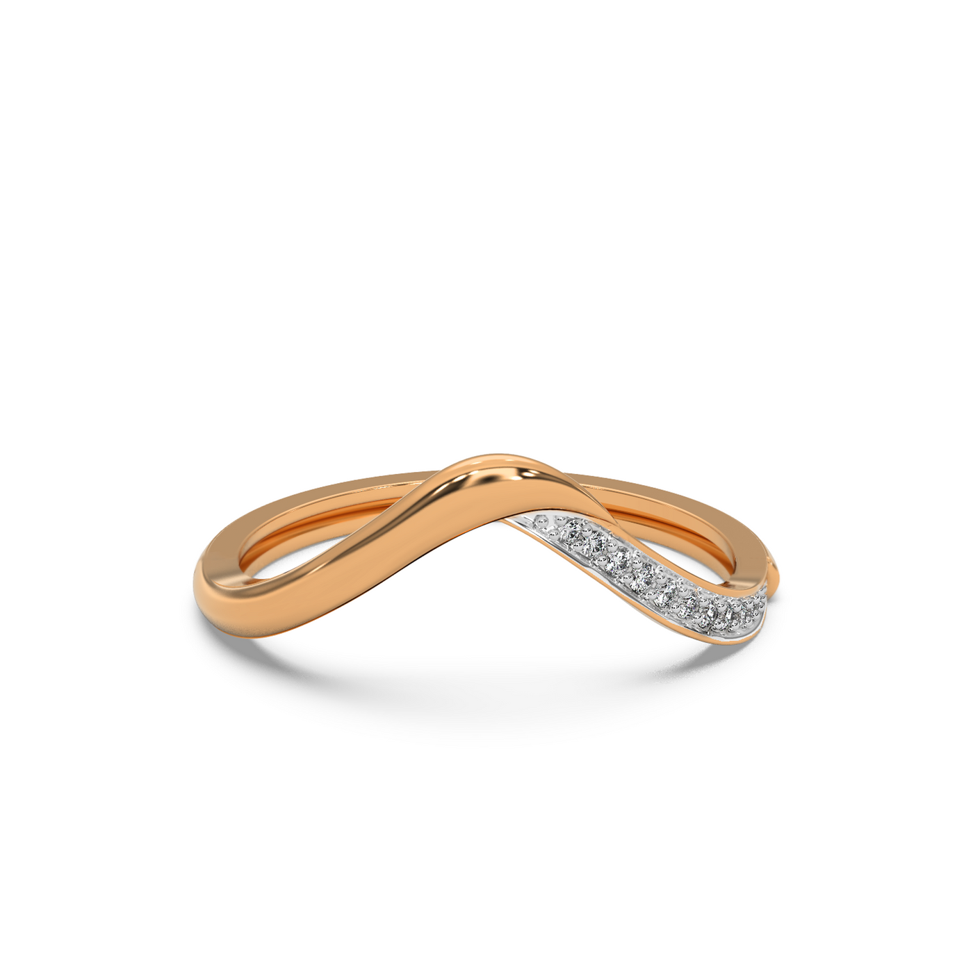 Classic V Lab Grown Diamond Ring