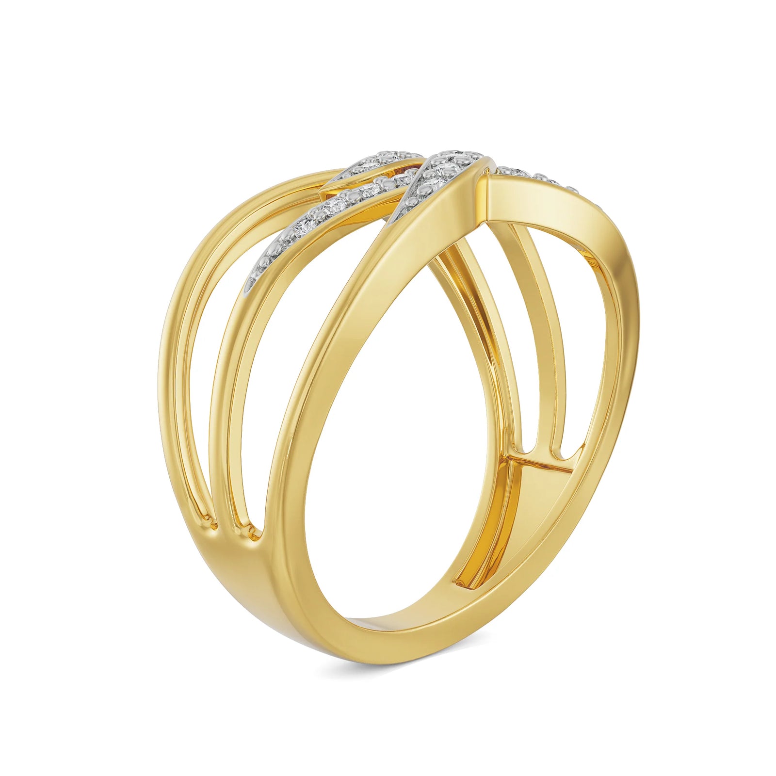 Blake Diamond Ring Side View