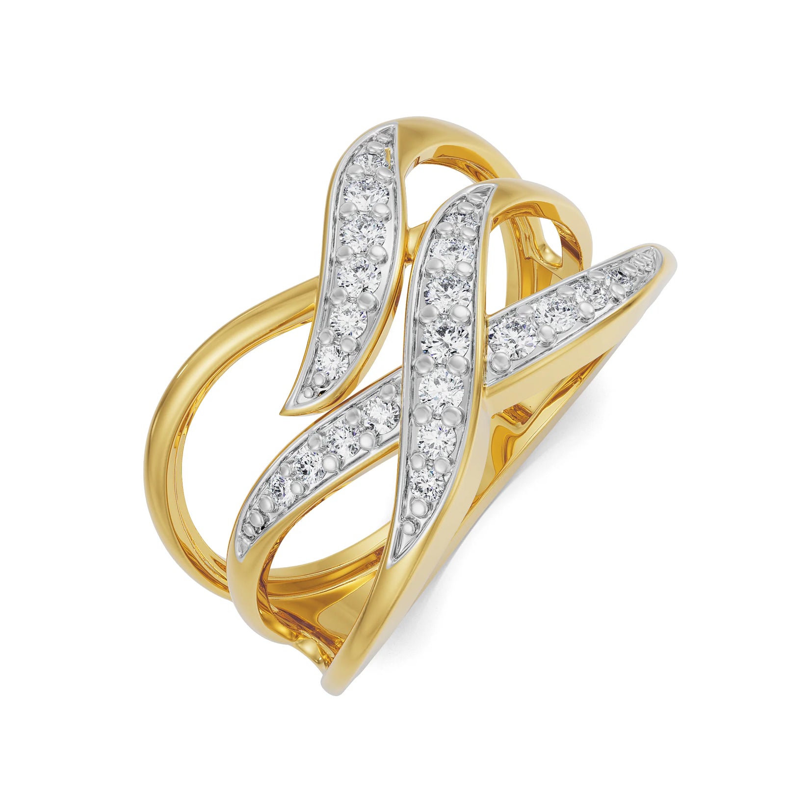 Blake Diamond Ring Top view