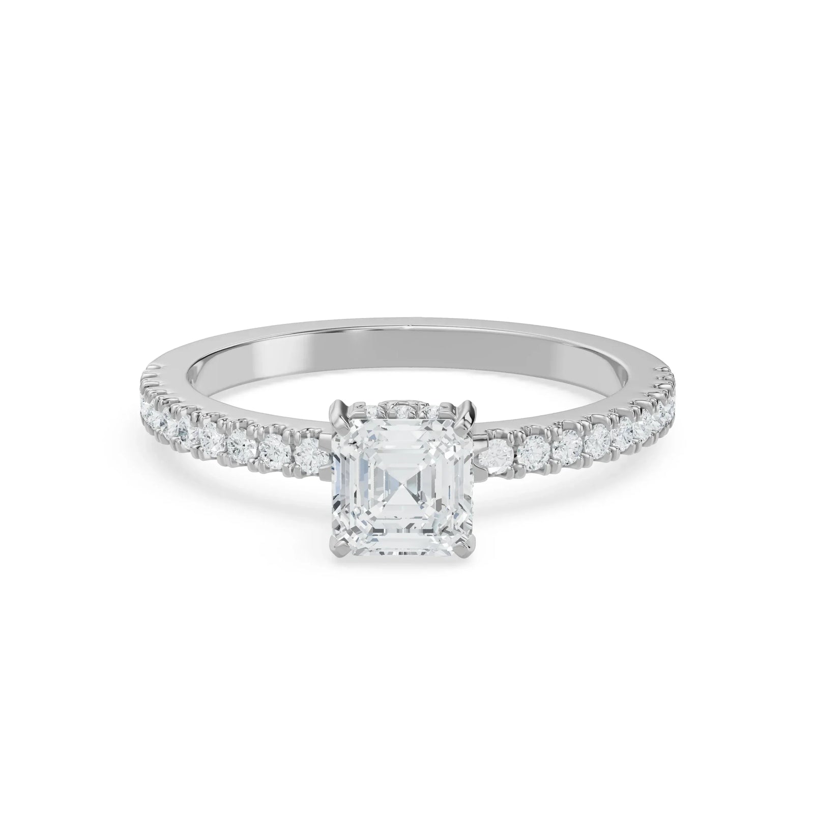 Ethreal Engagement Ring for Her Front View
