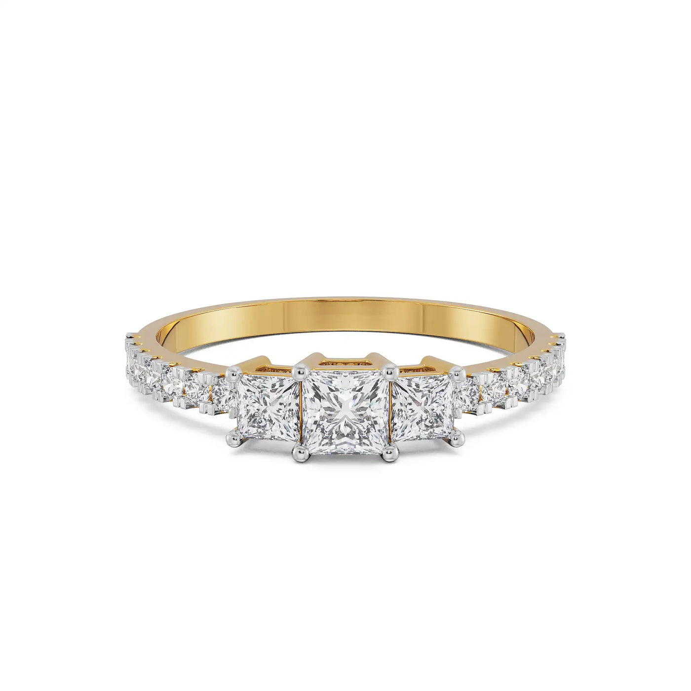 Dazzling Trinity Diamond Ring_in_stock
