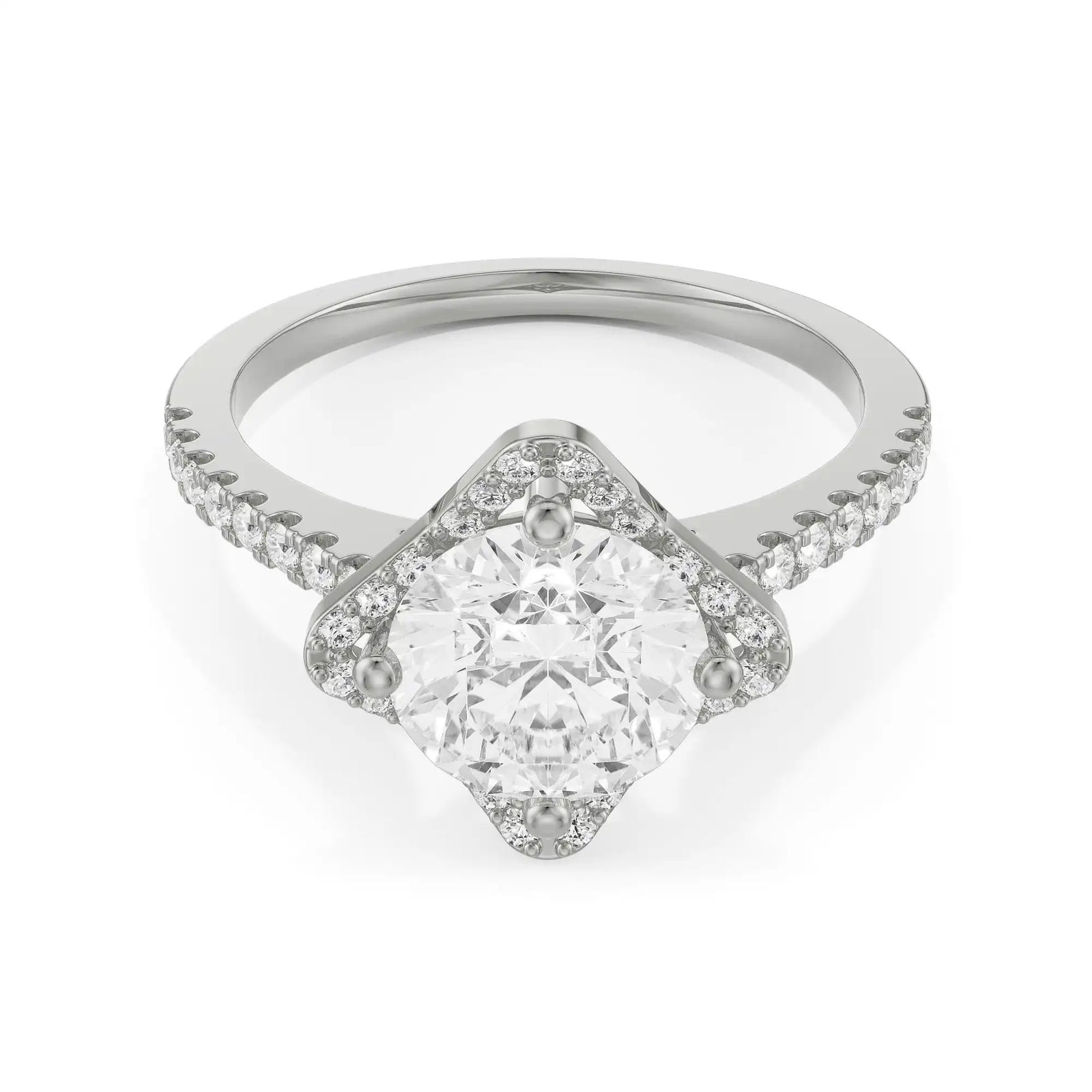 Starry Vivian Diamond Ring Front View
