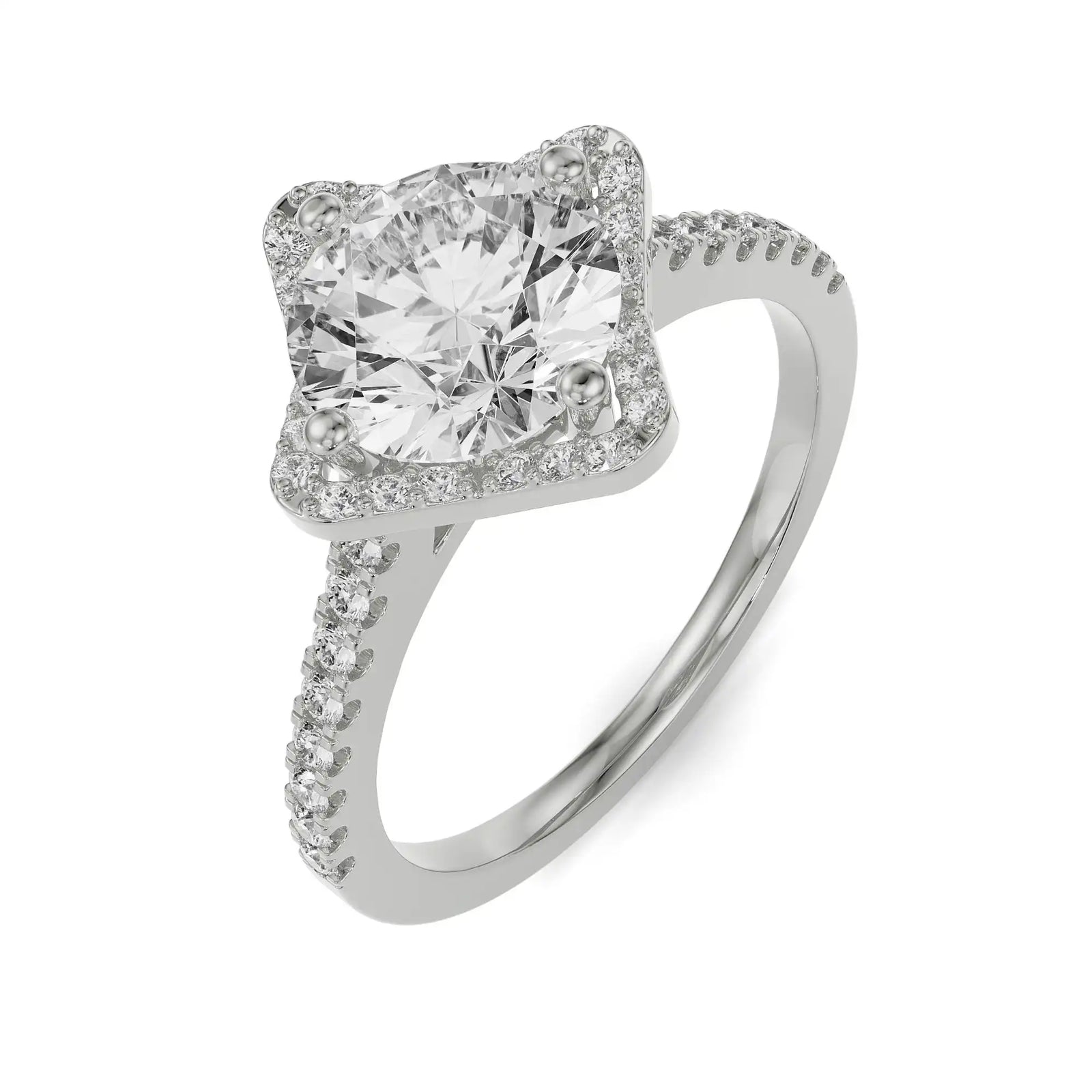 Starry Vivian Diamond Ring Top view