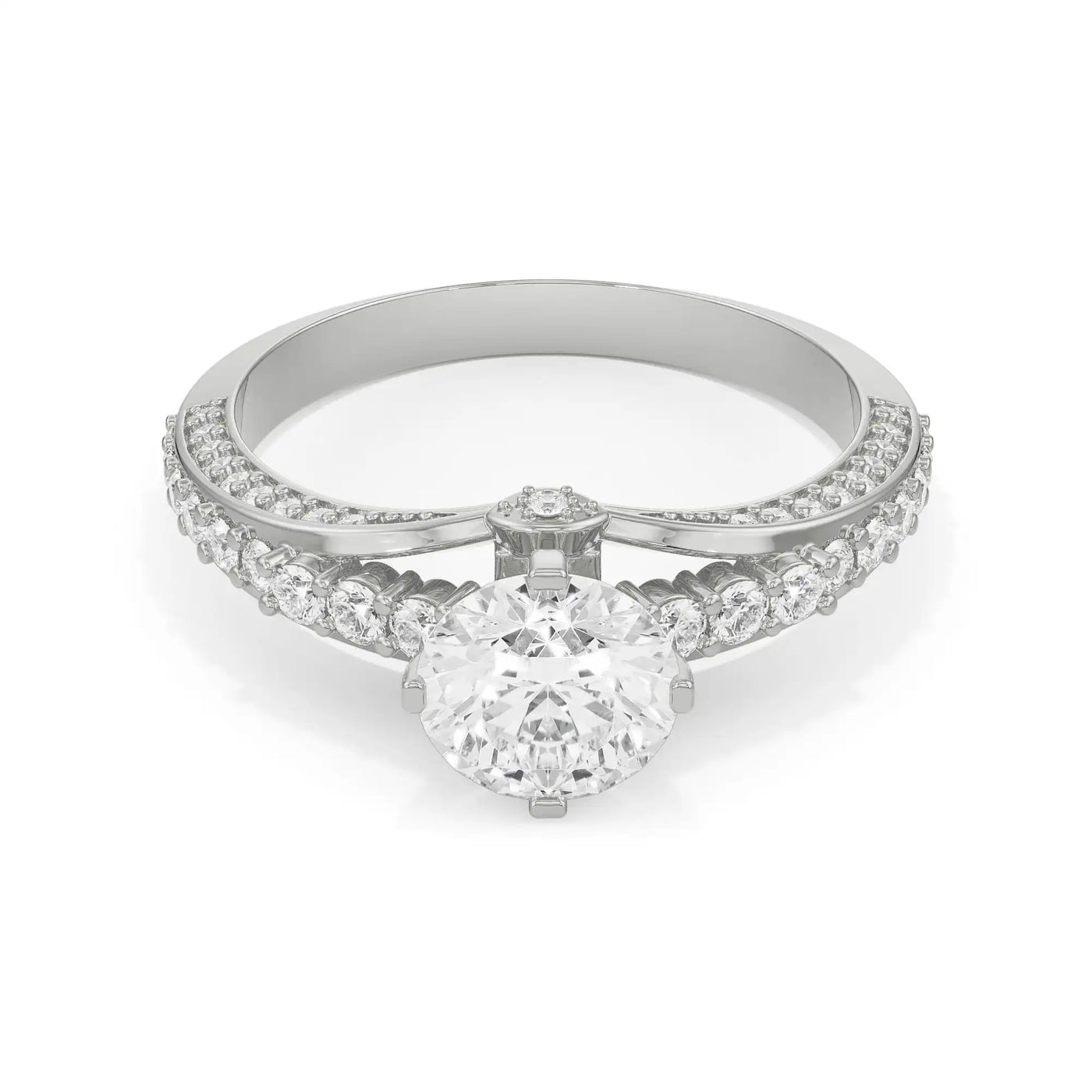Troist Round Lab Grown Diamond Ring