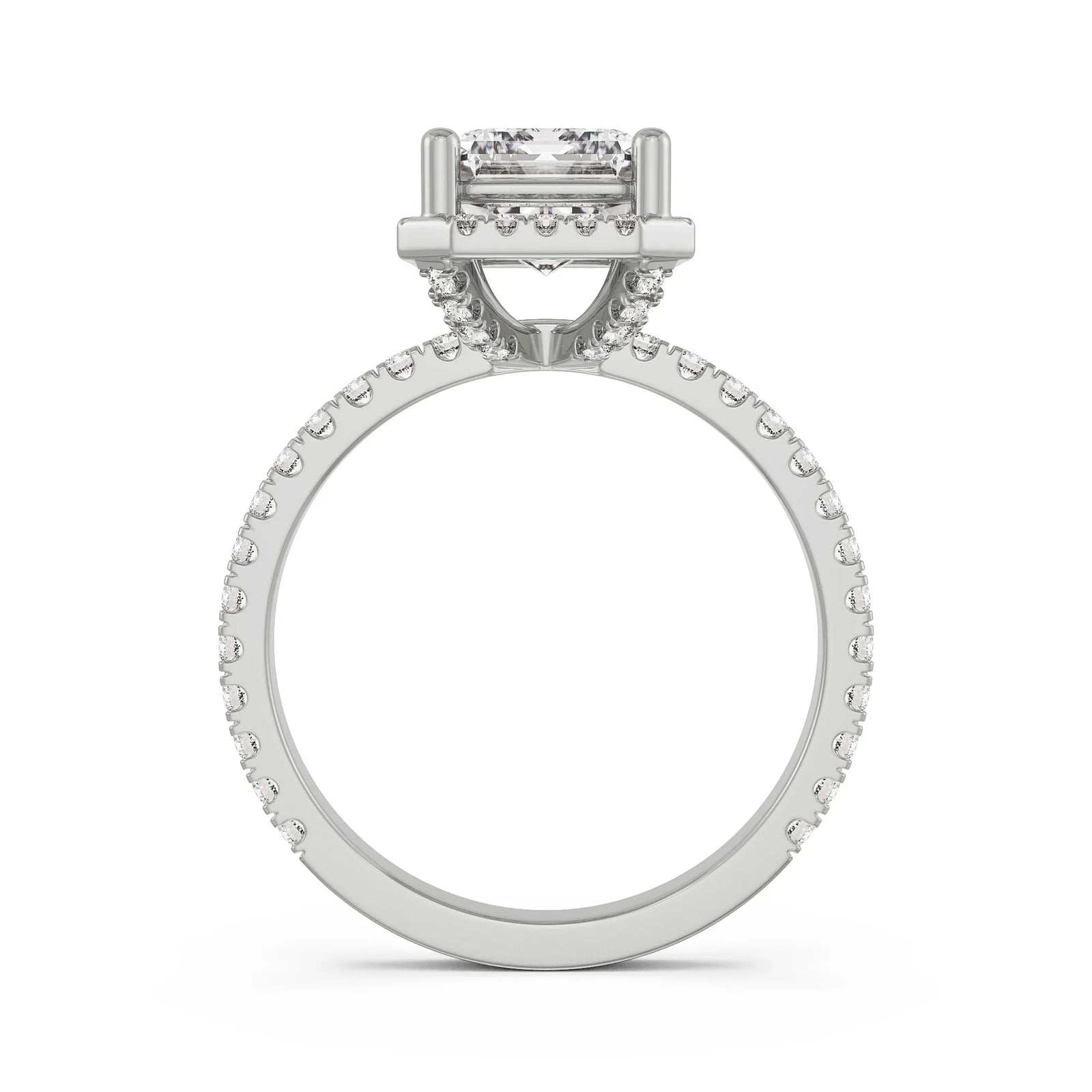 Emerald Symphony Lab Grown Diamond Ring_in-stock