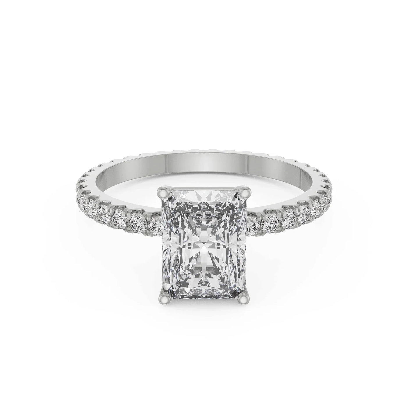 Timeless Radiant Diamond Ring_in-stock