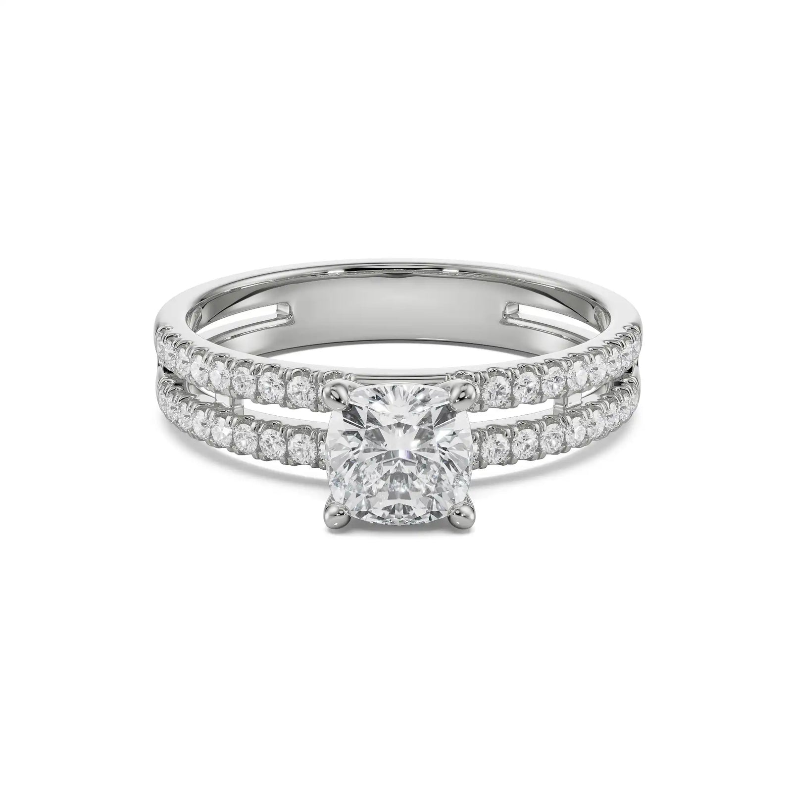 Sparkling Rachel Diamond Ring Front View