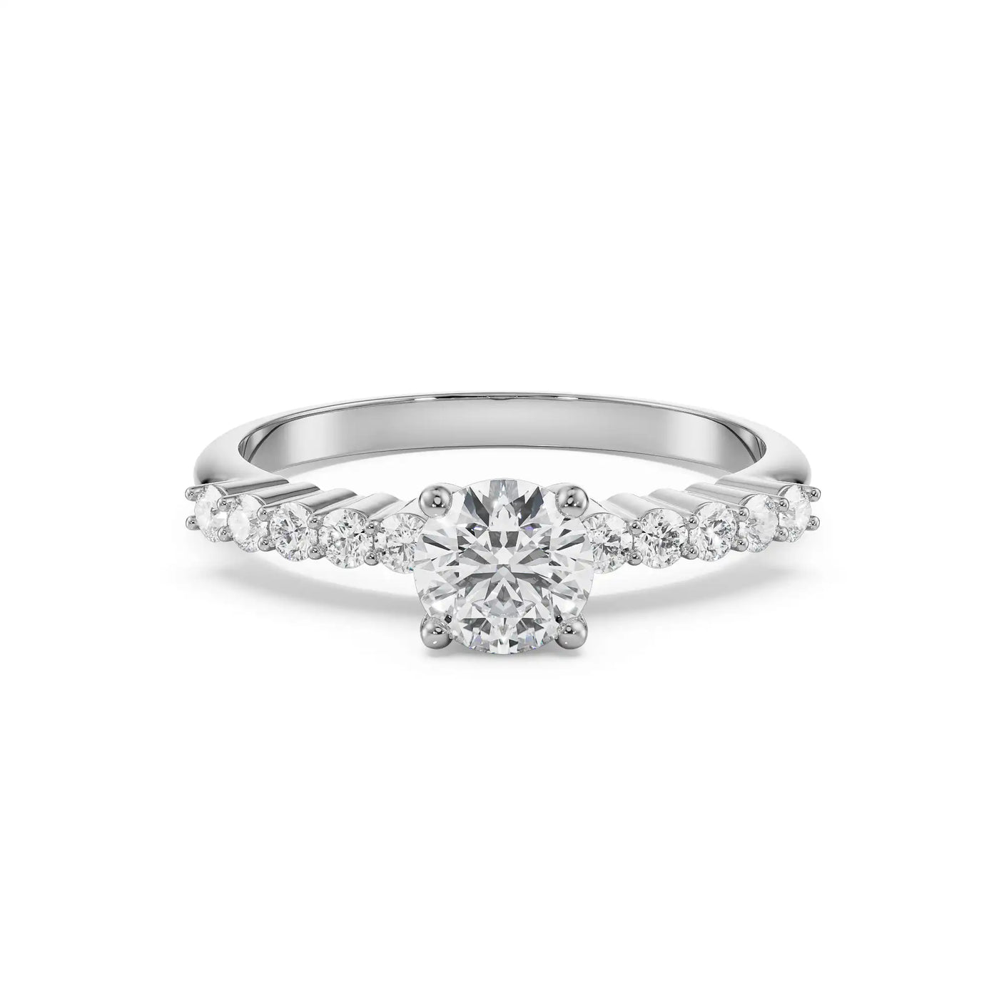 Solitaire Glow Lab Grown Diamond Ring 9KT