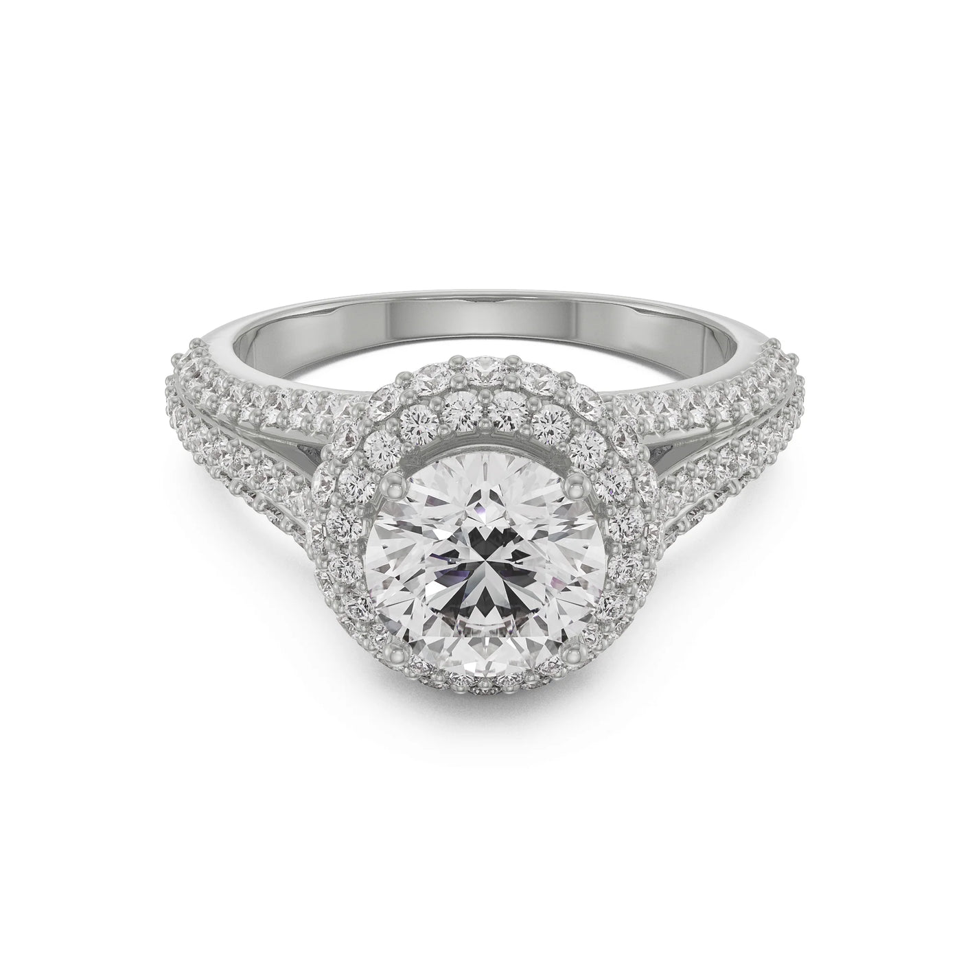 Royal Lab Grown Diamond Halo Ring