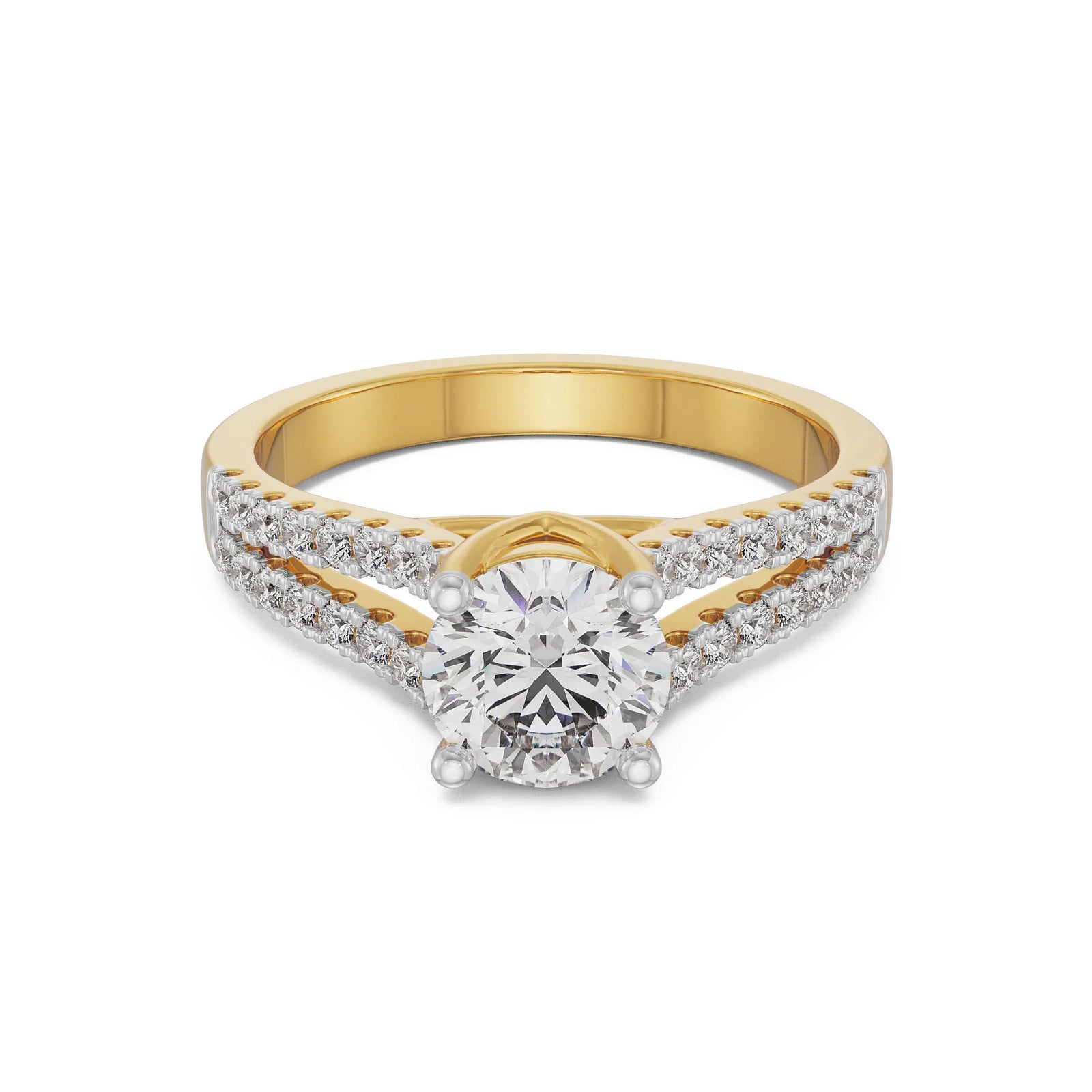 Ashez Diamond Ring Front View