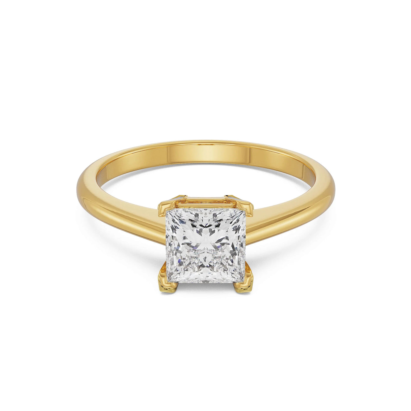 Charming Solitaire Ring_in_stock