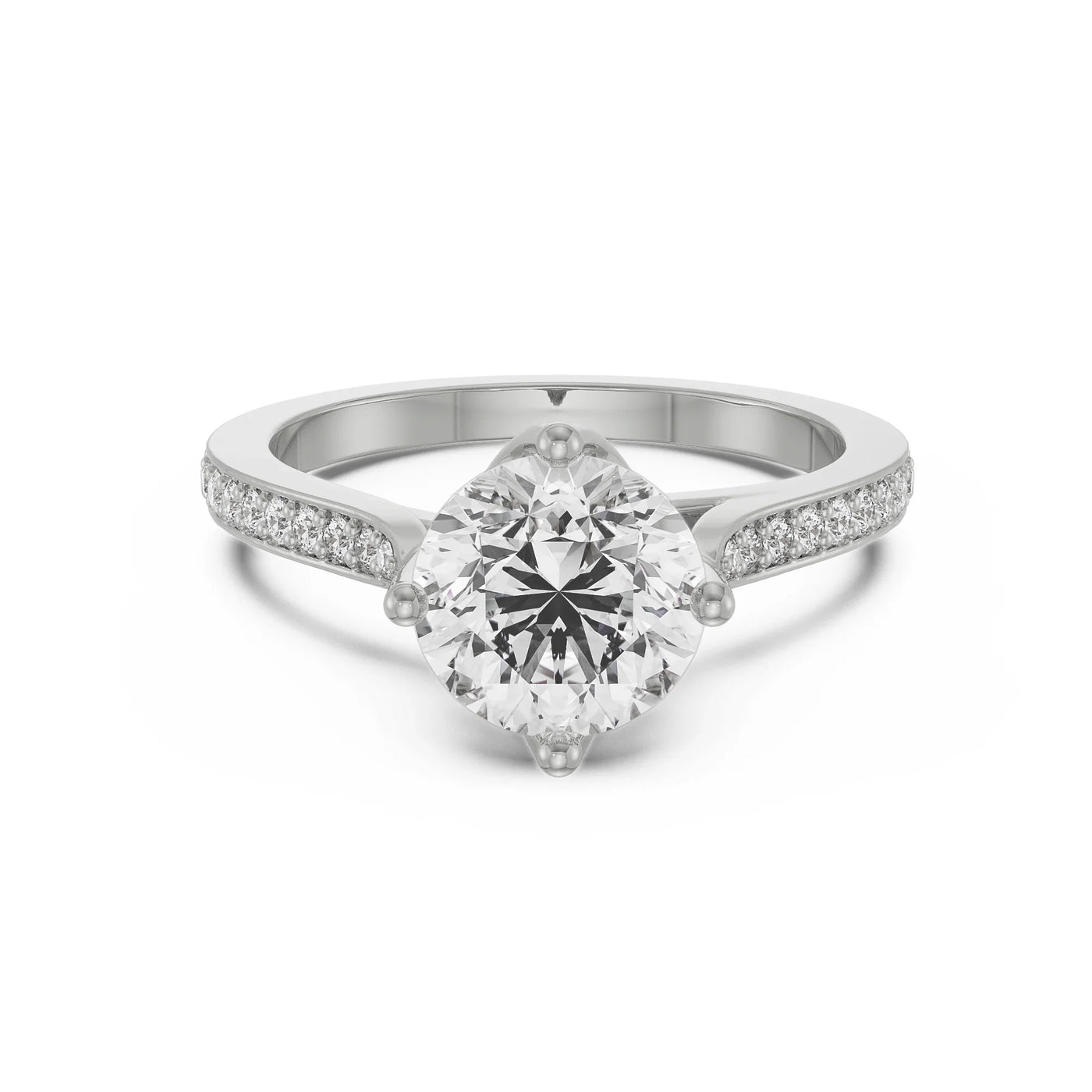 Lux Lab Grown Diamond Ring 9KT