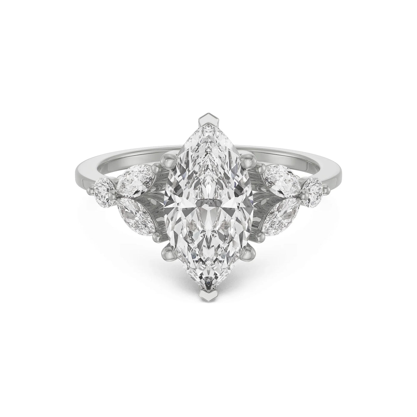 Majestic Marquise Diamond Ring 9KT
