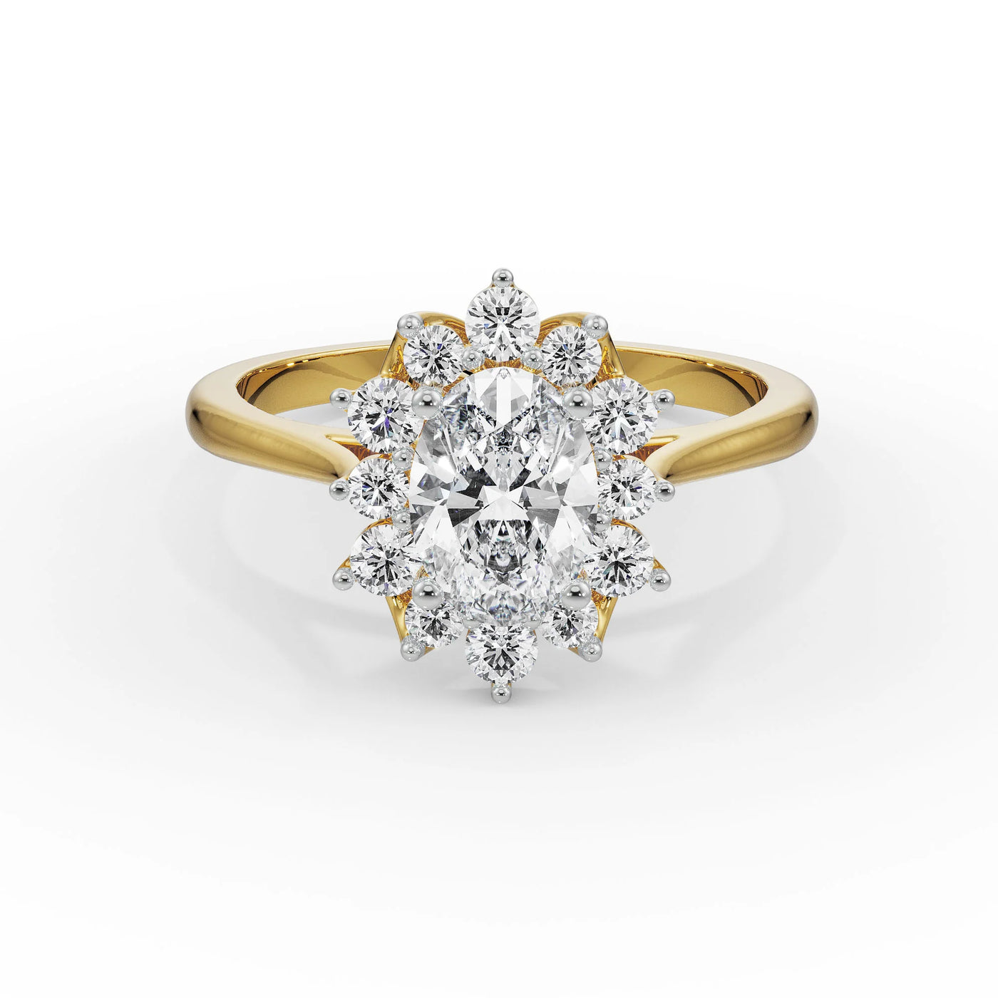 Royal Oval Cut Lab Grown Diamond Ring