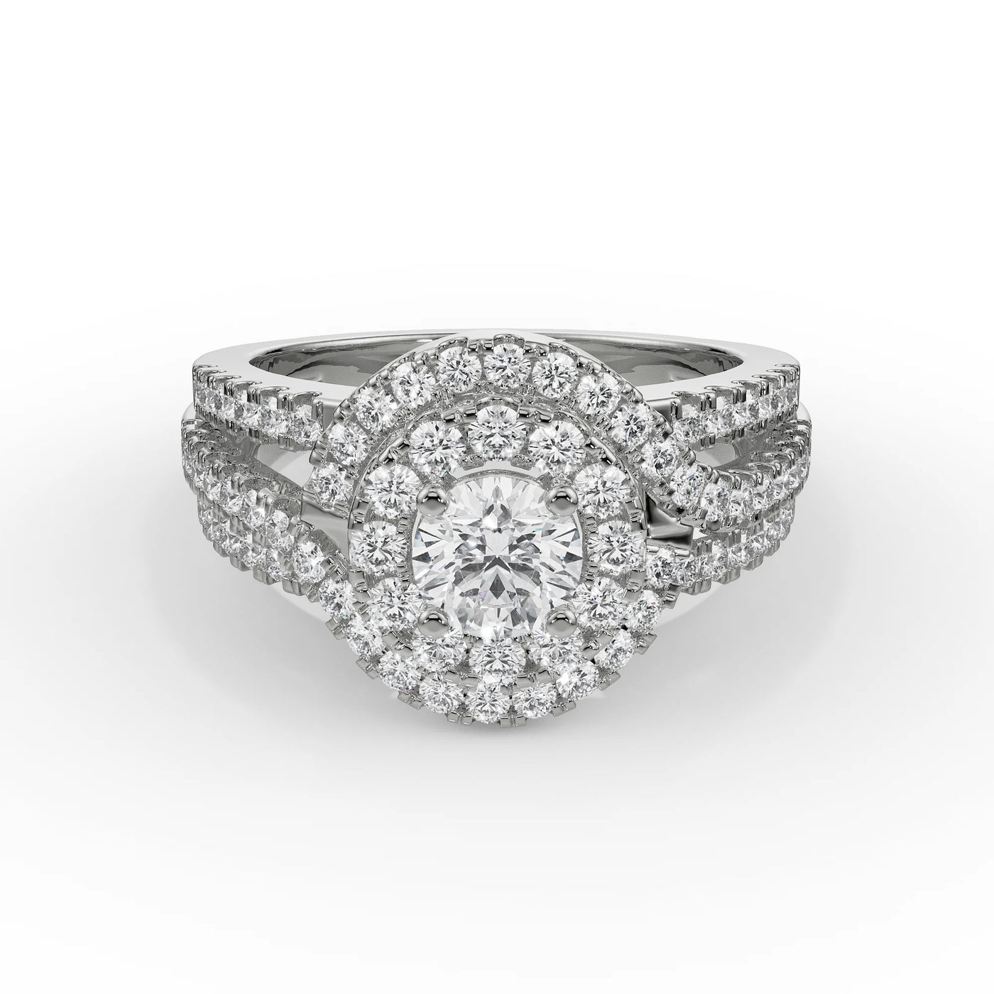 Duo Halo Engagement Ring_in_stock