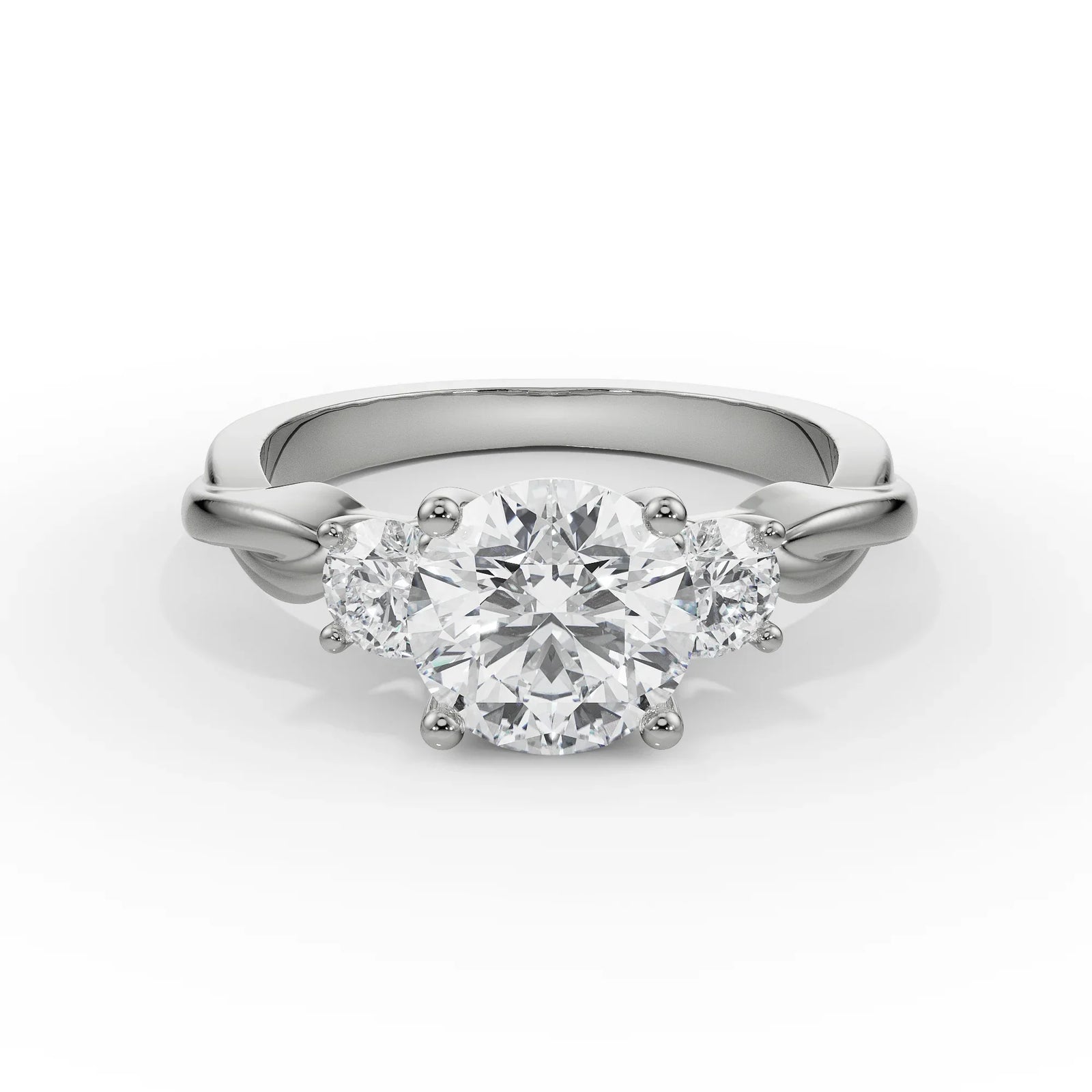 Twisted Vine Lab Grown Diamond Ring_in-stock