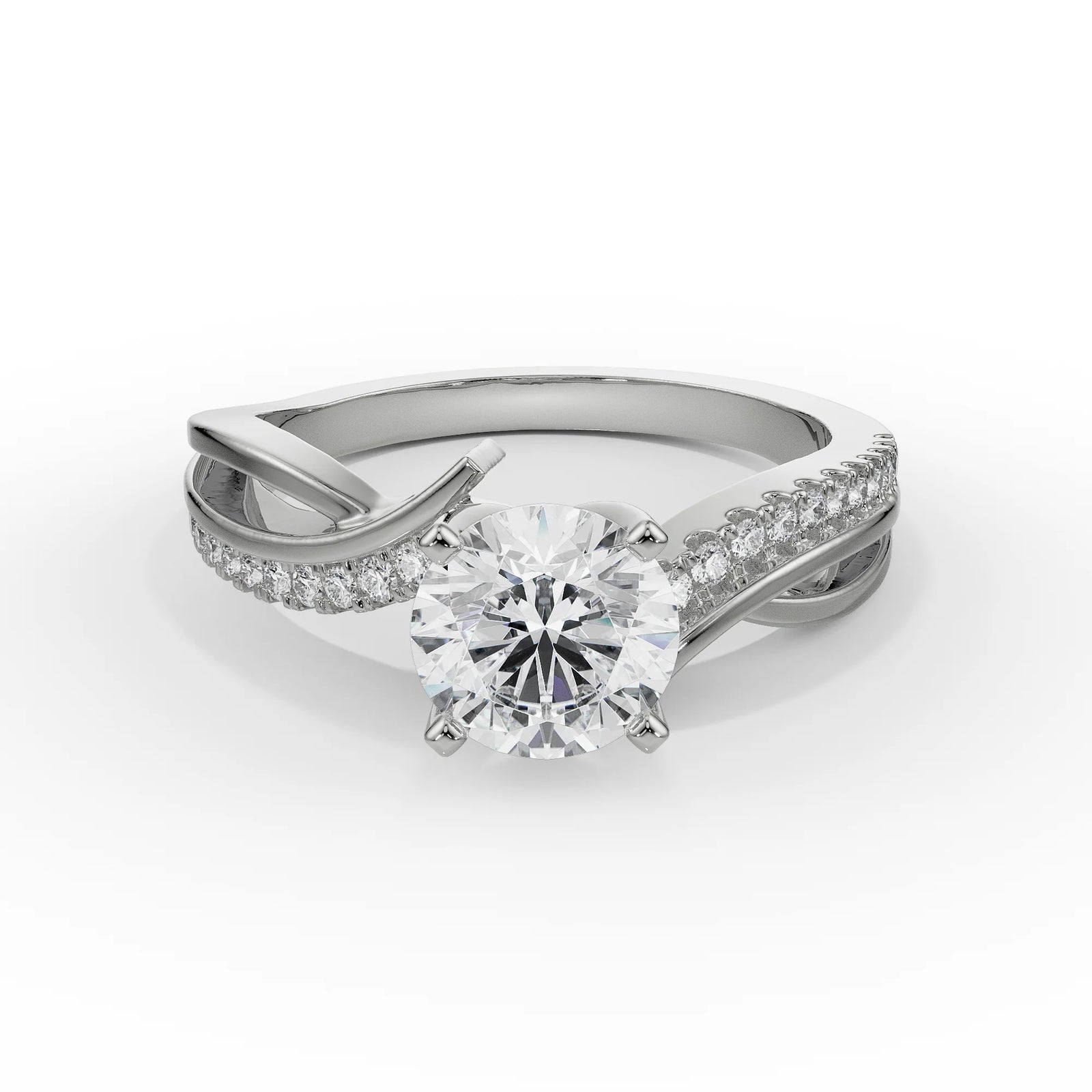 Adrey Diamond Ring Front View