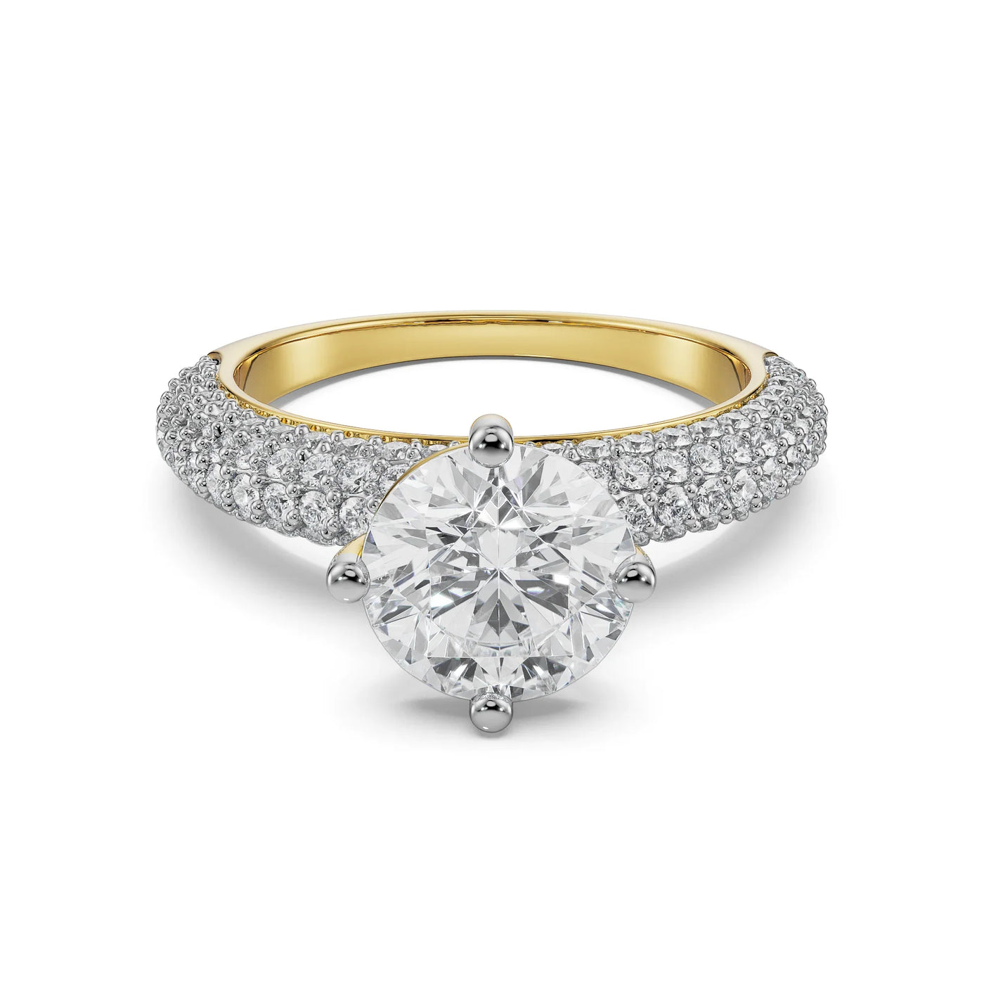 Drizzle Lab Grown Diamond Band 9KT