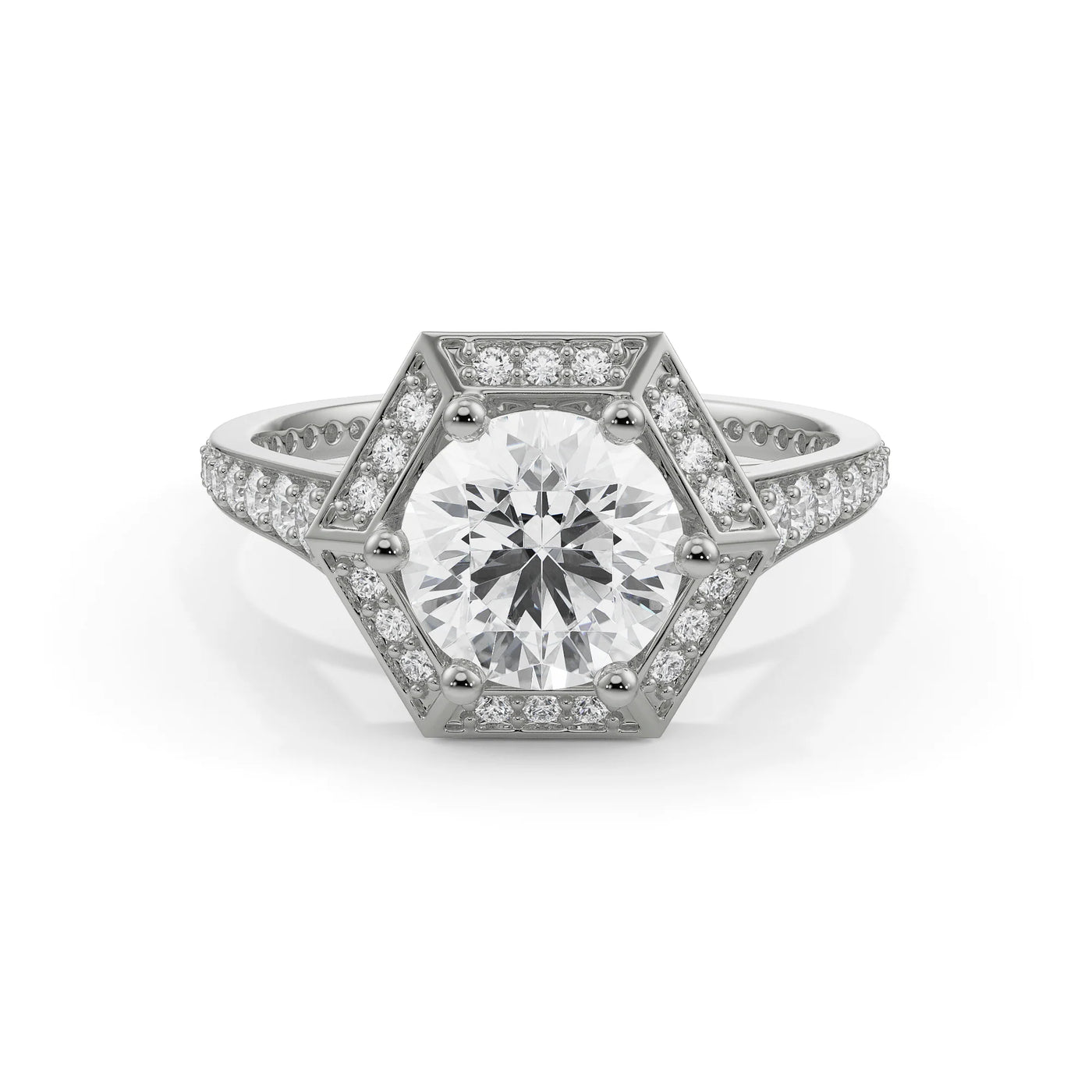 Halo Zendaya Engagement Ring