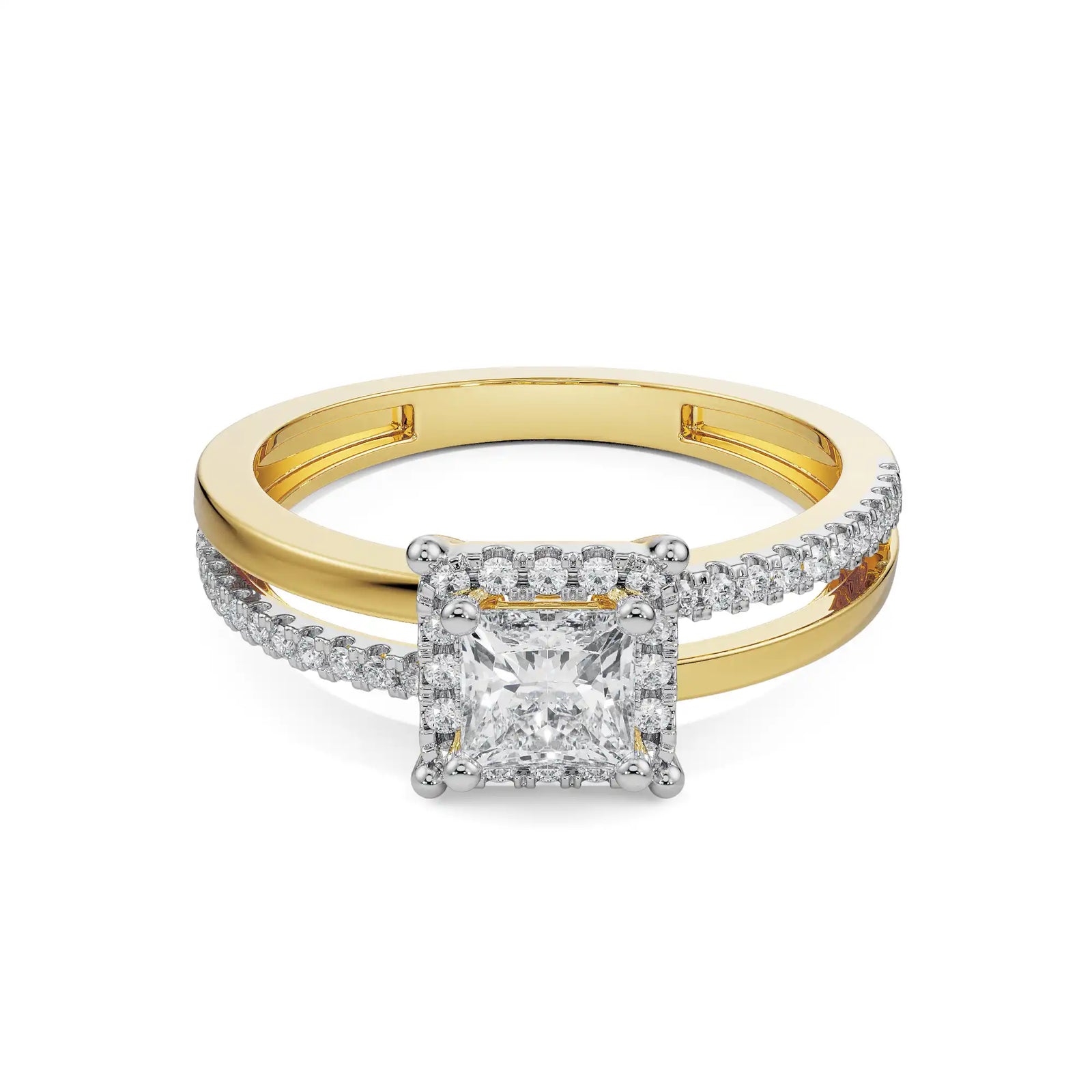 Camila Diamond Ring Front View