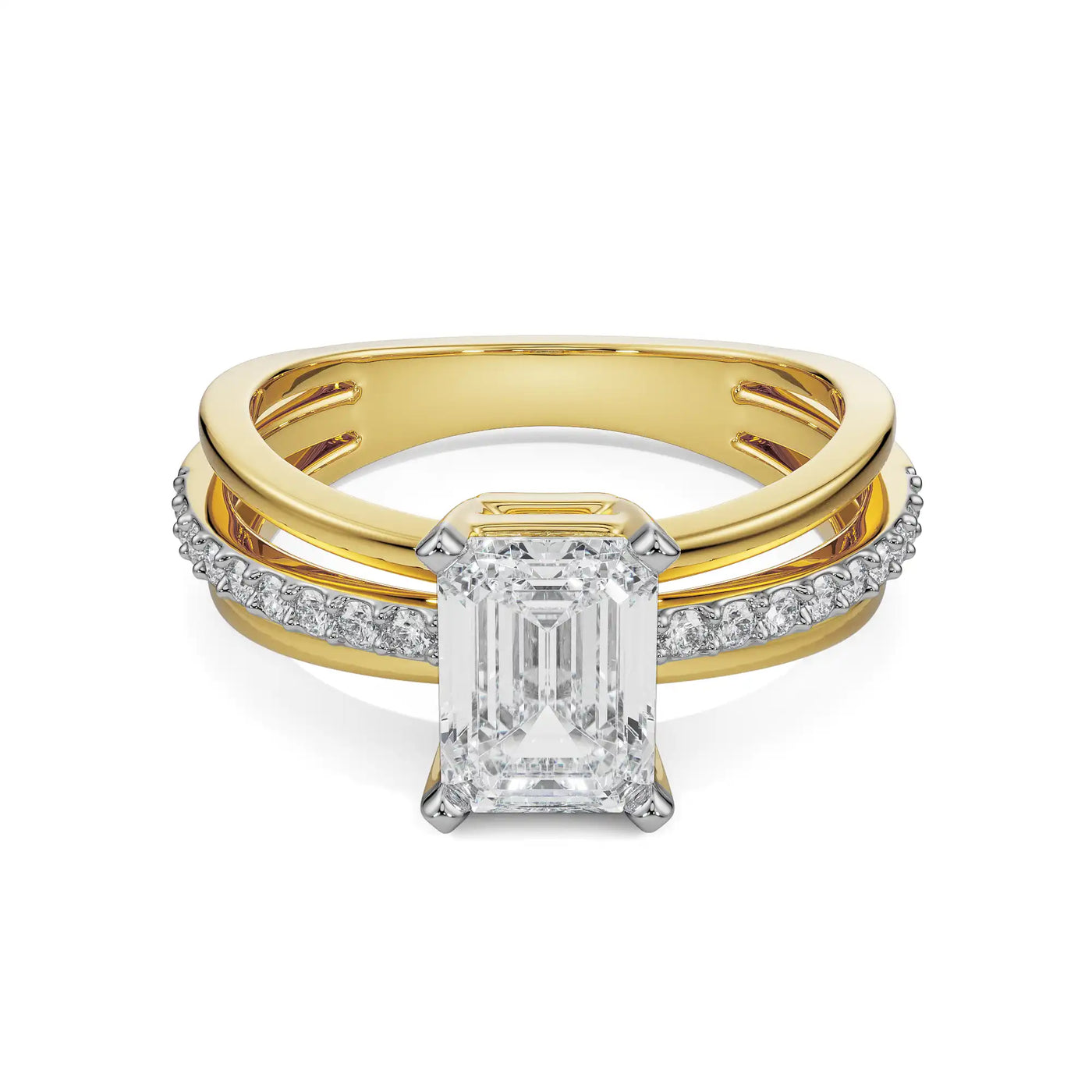 Sophia Trio Band Lab Grown Diamond Ring 9KT