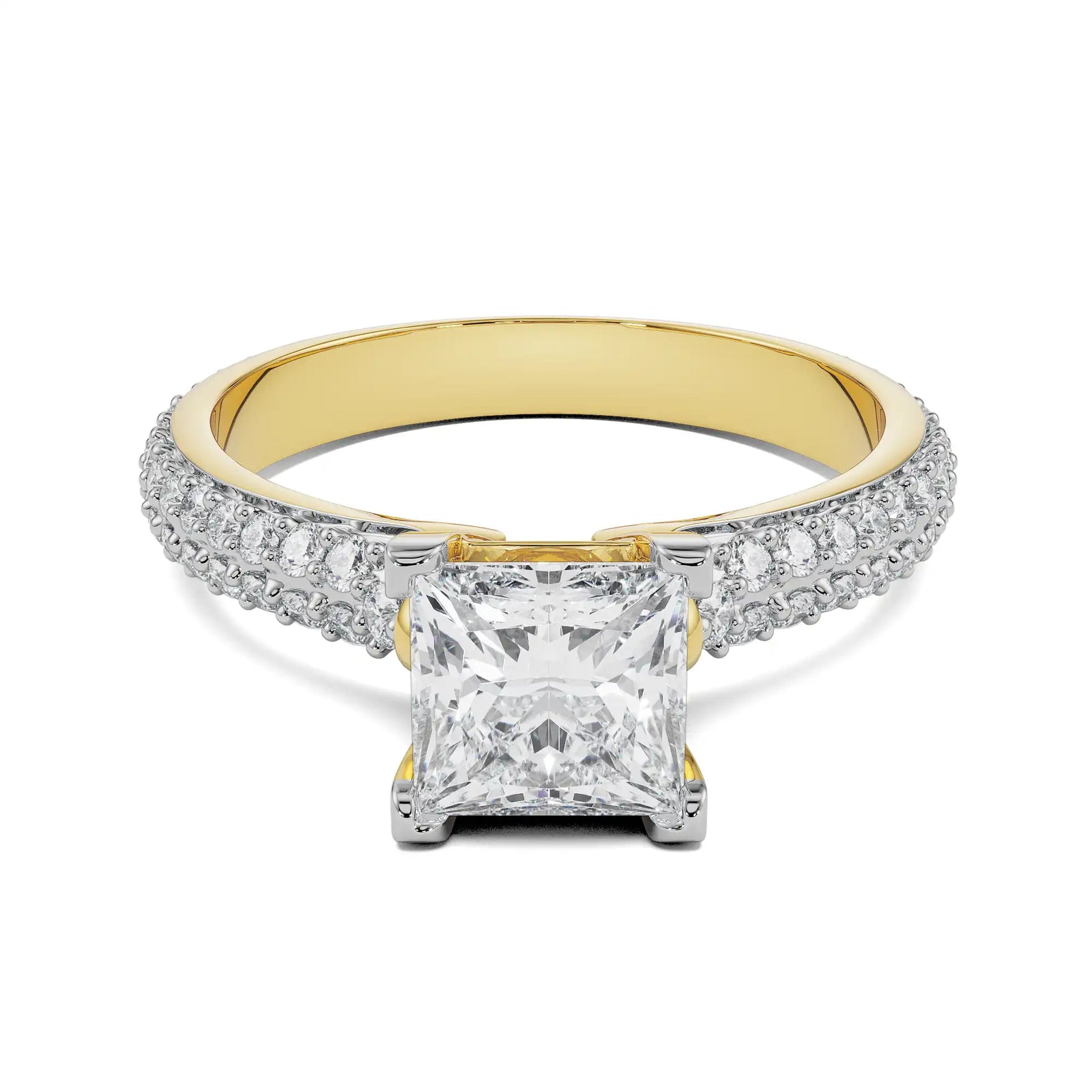 Isla Engagement Diamond Ring Front View